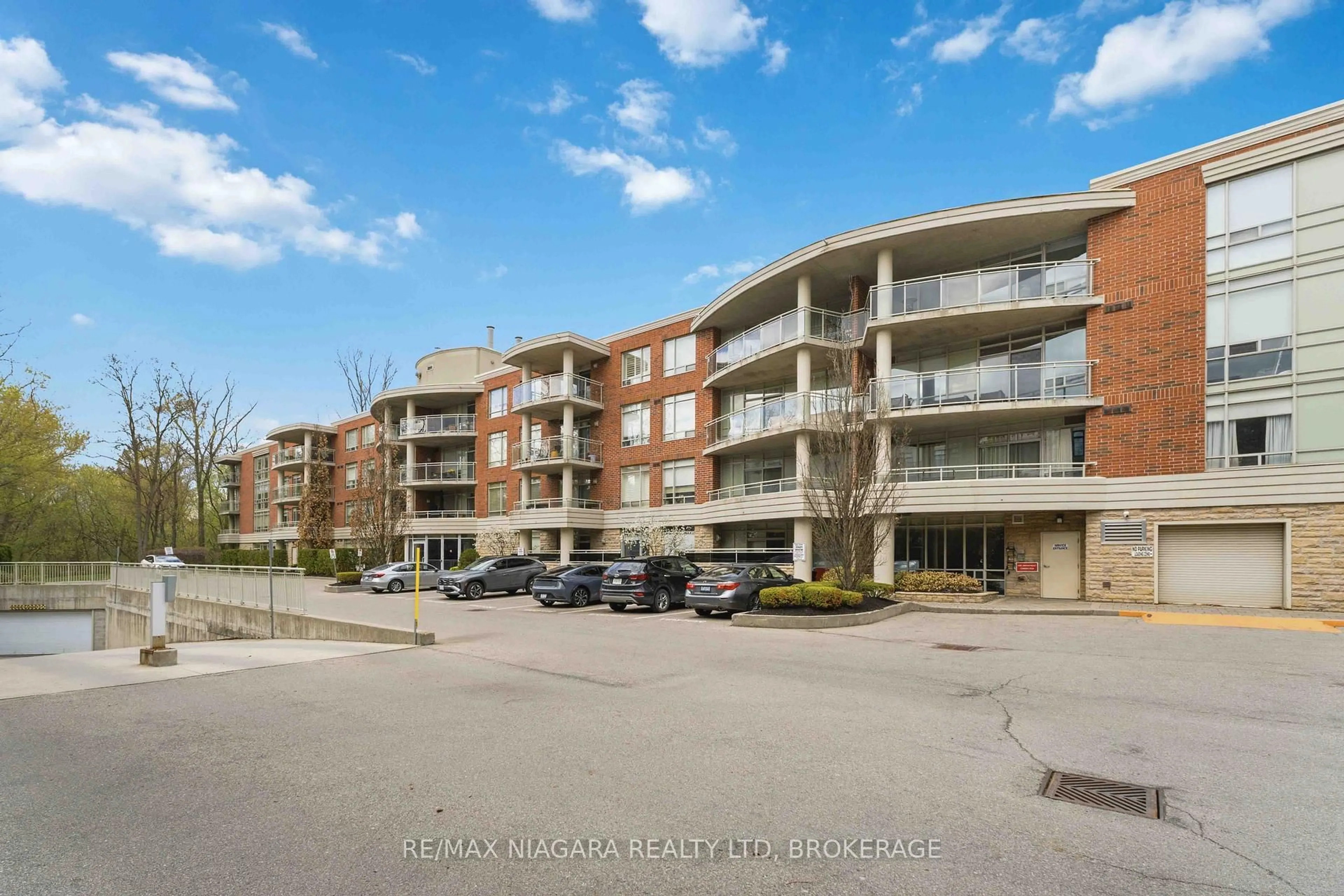 A pic from outside/outdoor area/front of a property/back of a property/a pic from drone, street for 125 Wilson St #107, Hamilton Ontario L9G 0B3