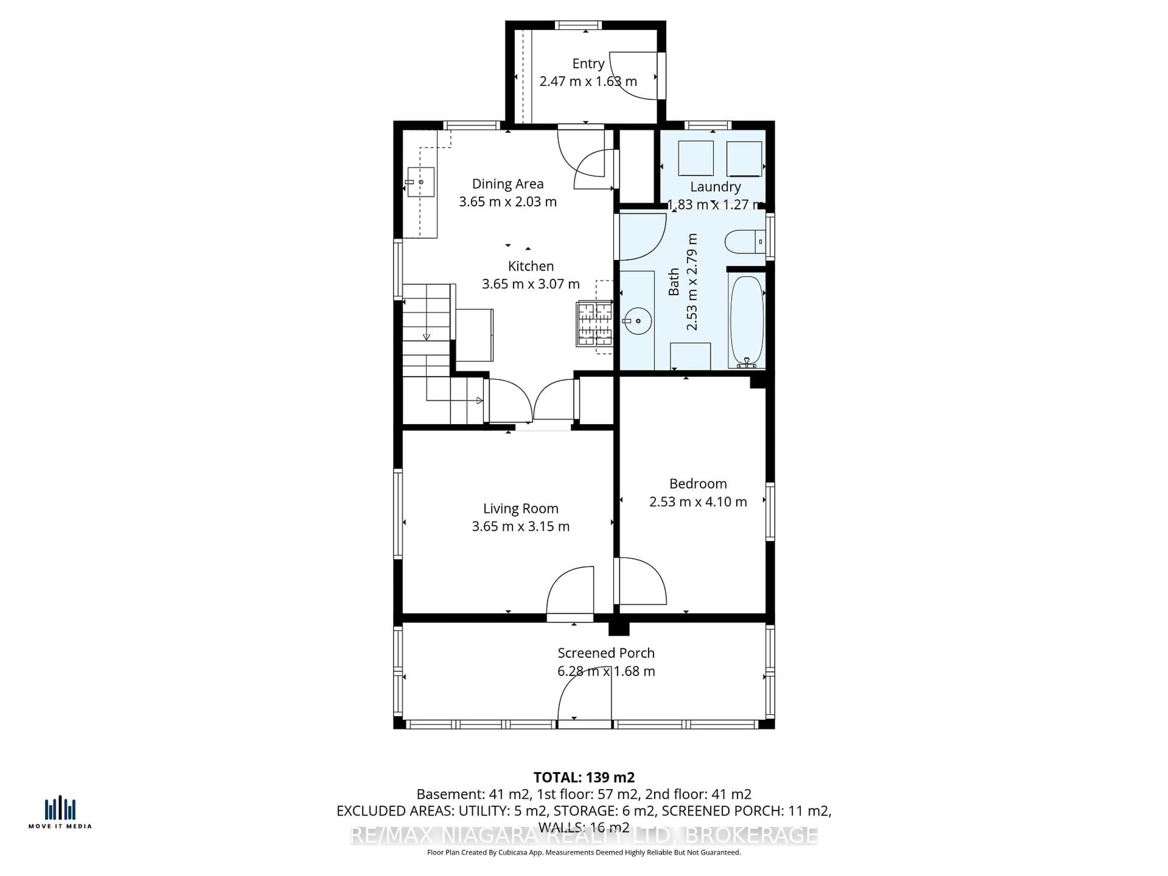Floor plan for 35 Deere St, Welland Ontario L3B 2L7