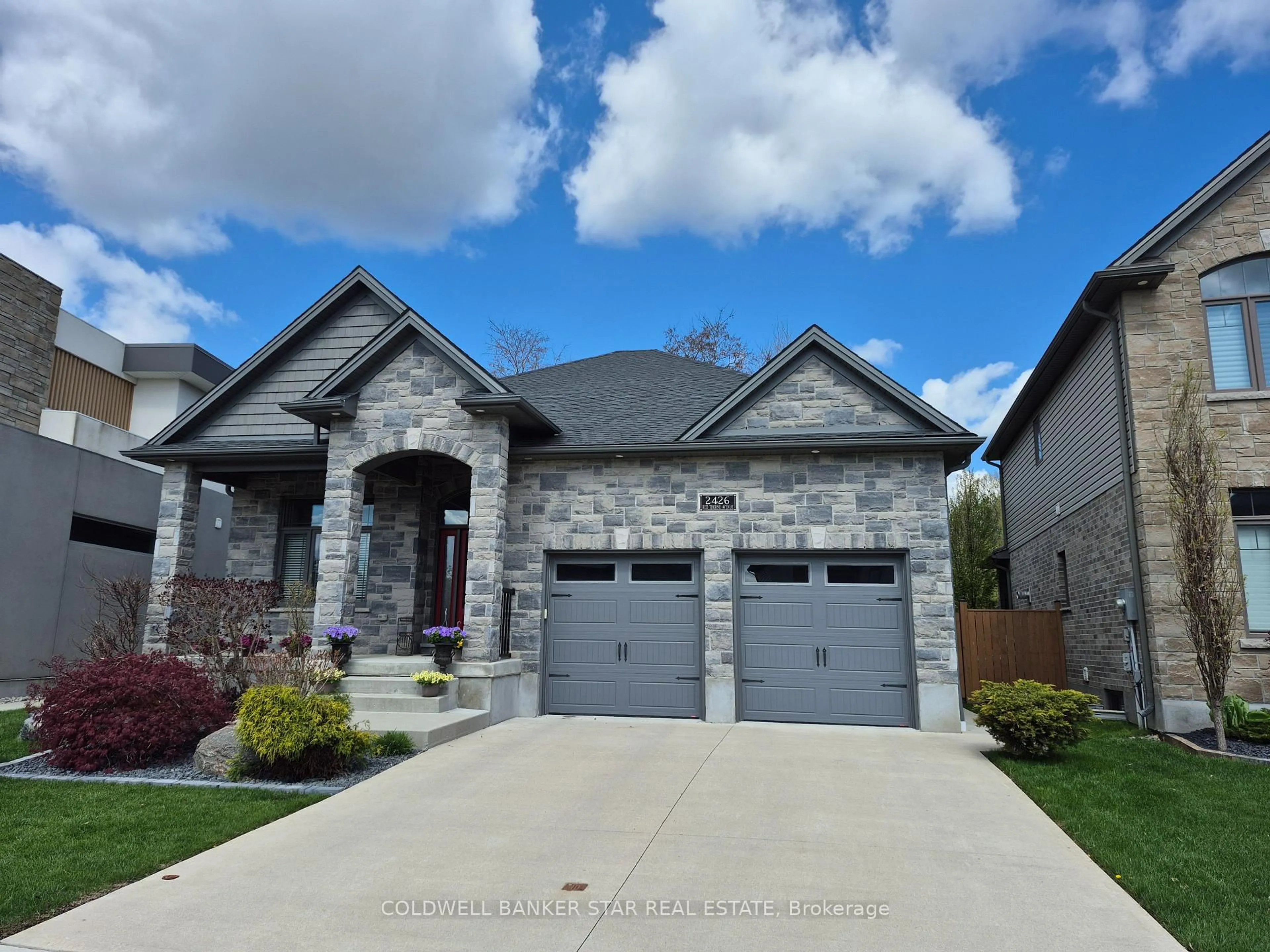 Home with brick exterior material, street for 2426 Red Thorne Ave, London South Ontario N6P 0E7