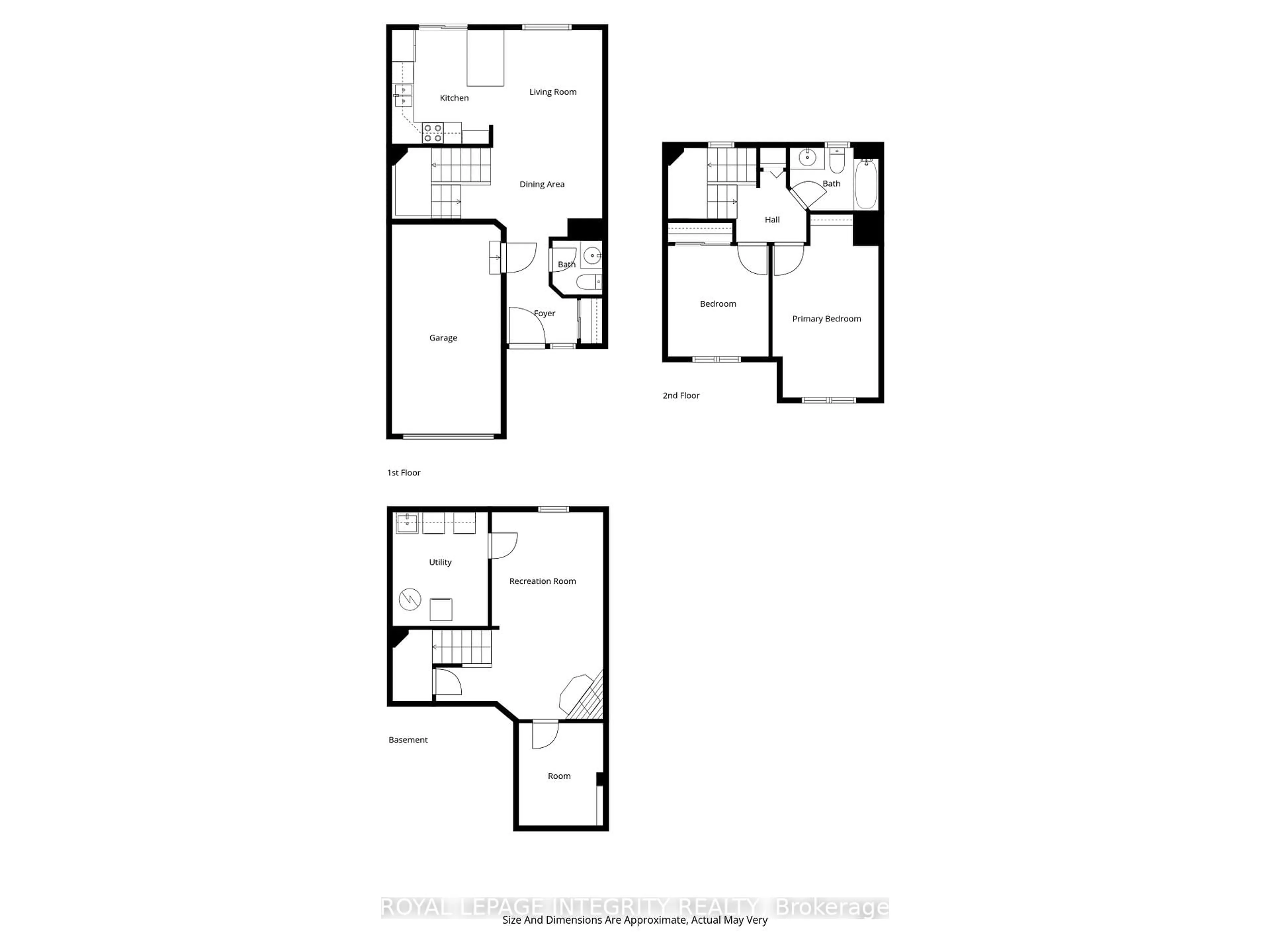 Floor plan for 1483 Launay Ave, Orleans Ontario K4A 3R9