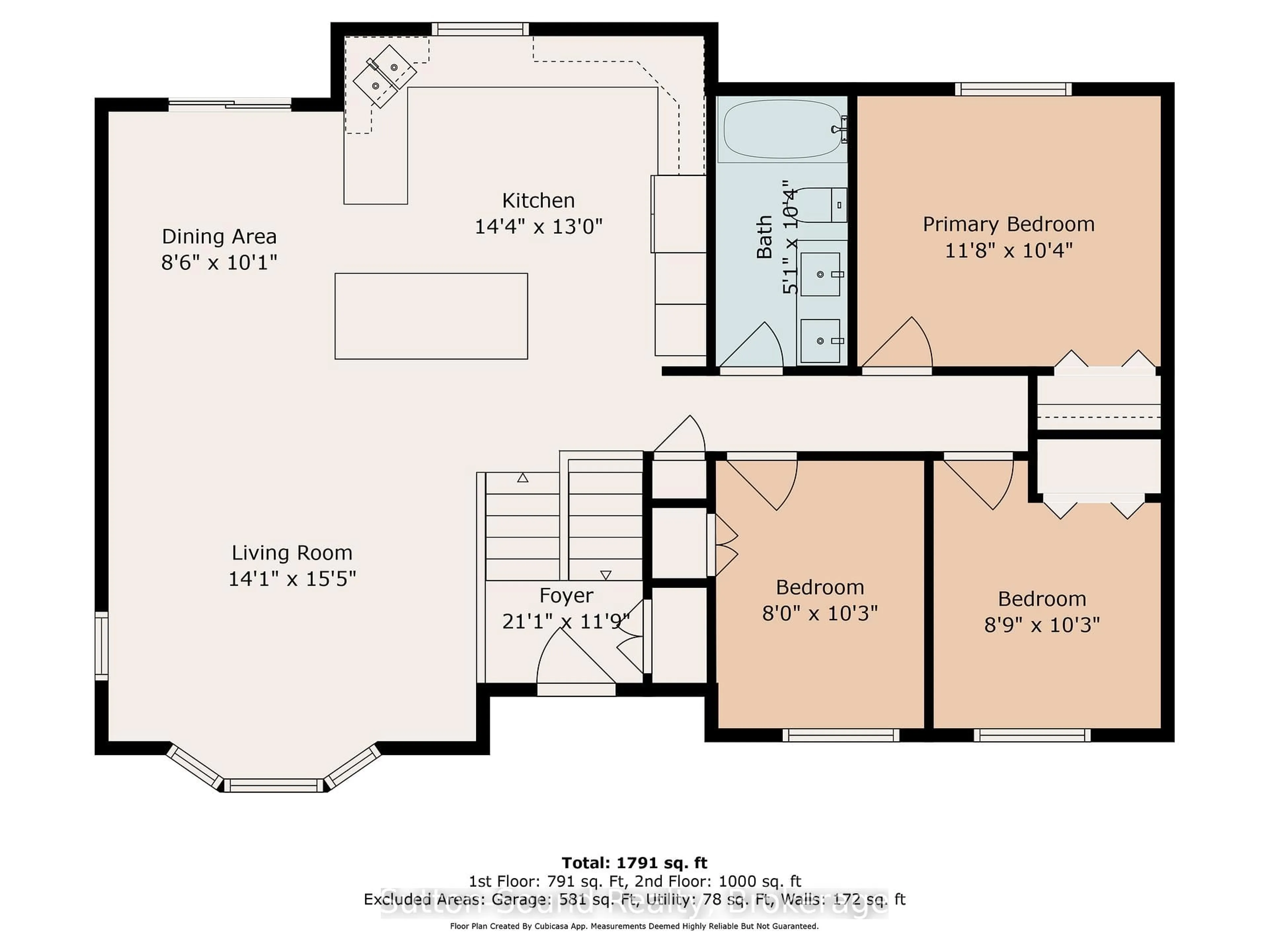 Floor plan for 244363 22 Sdrd, Meaford Ontario N4K 5W4
