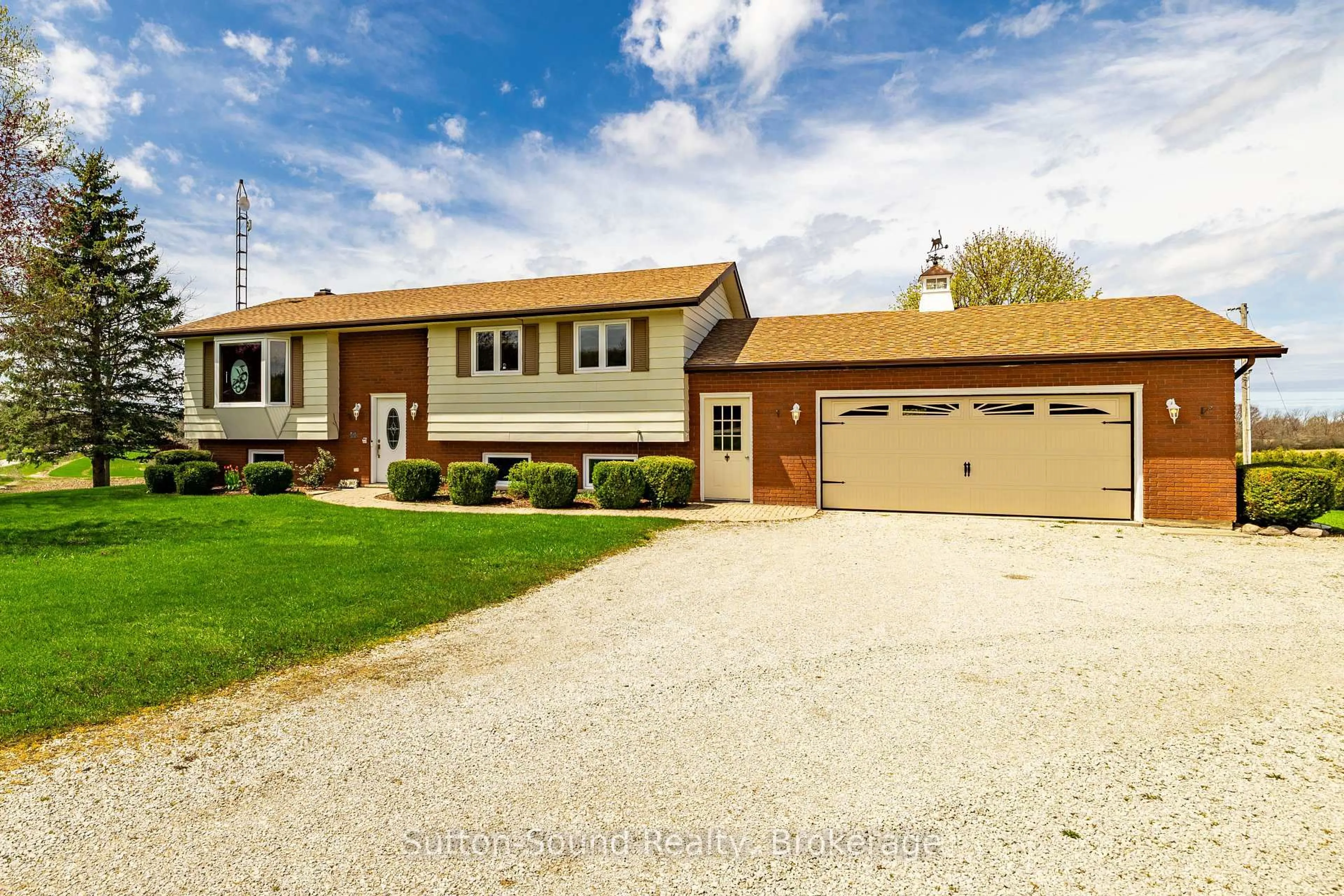 Home with vinyl exterior material, street for 244363 22 Sdrd, Meaford Ontario N4K 5W4