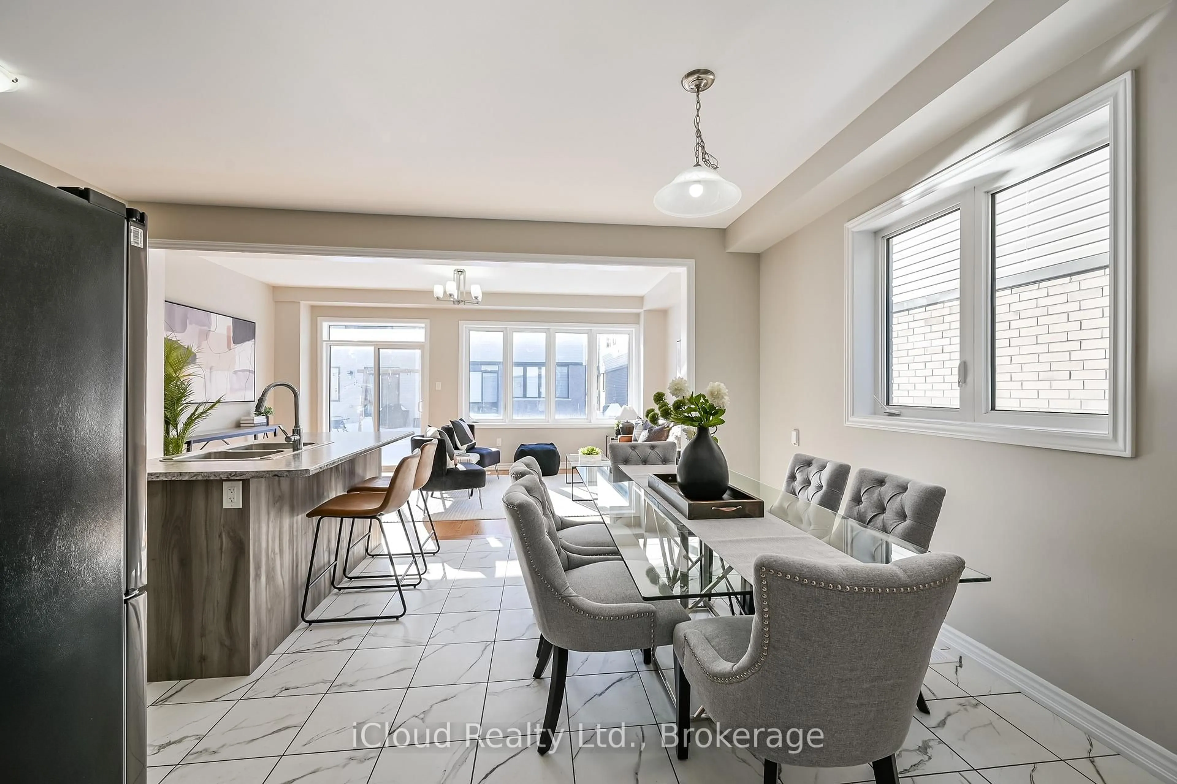 Open concept kitchen, ceramic/tile floor for 13 Gunn Ave, Brantford Ontario N3T 0V3