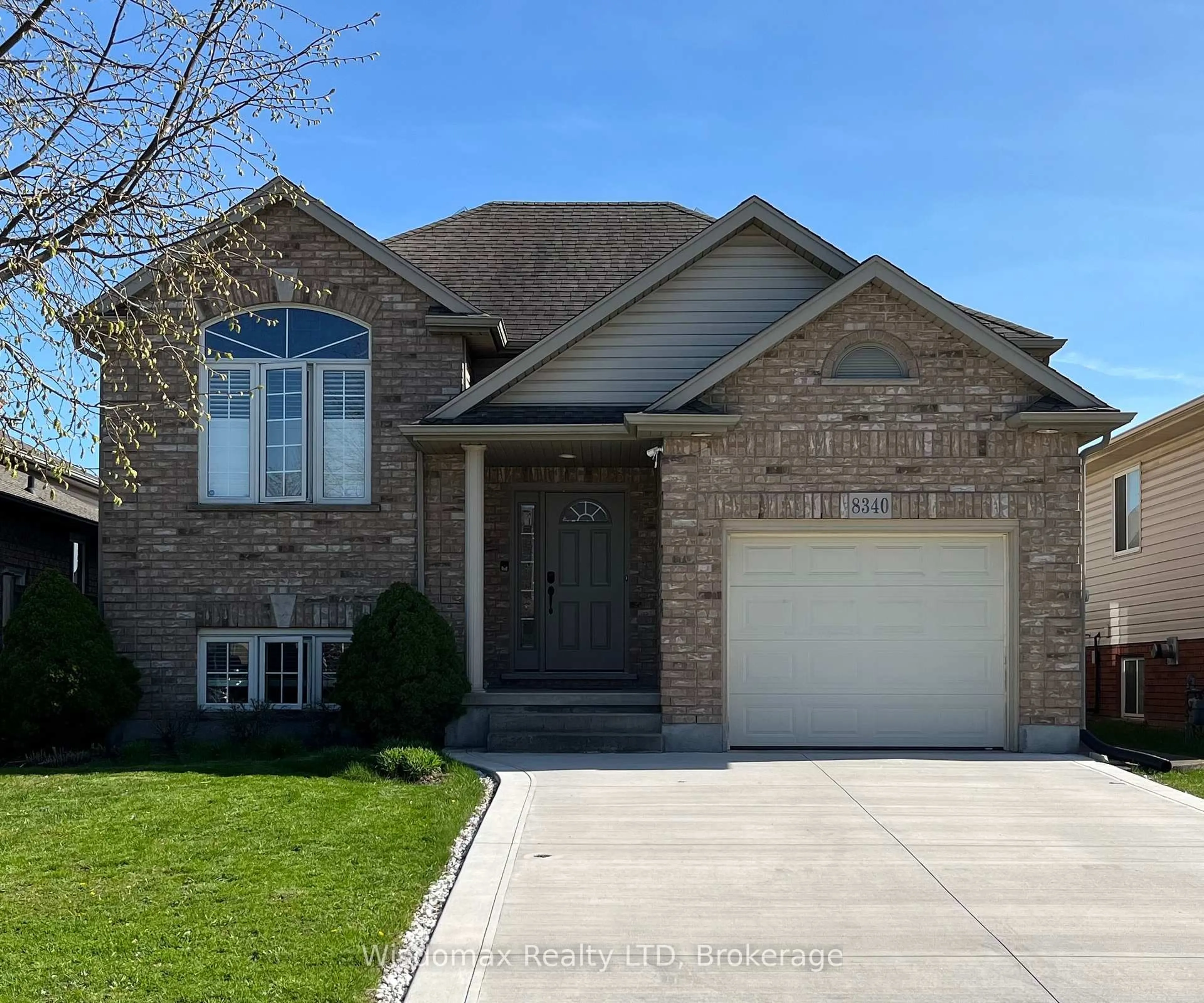 Home with brick exterior material, street for 8340 Racey Ave, Niagara Falls Ontario L2H 3M7