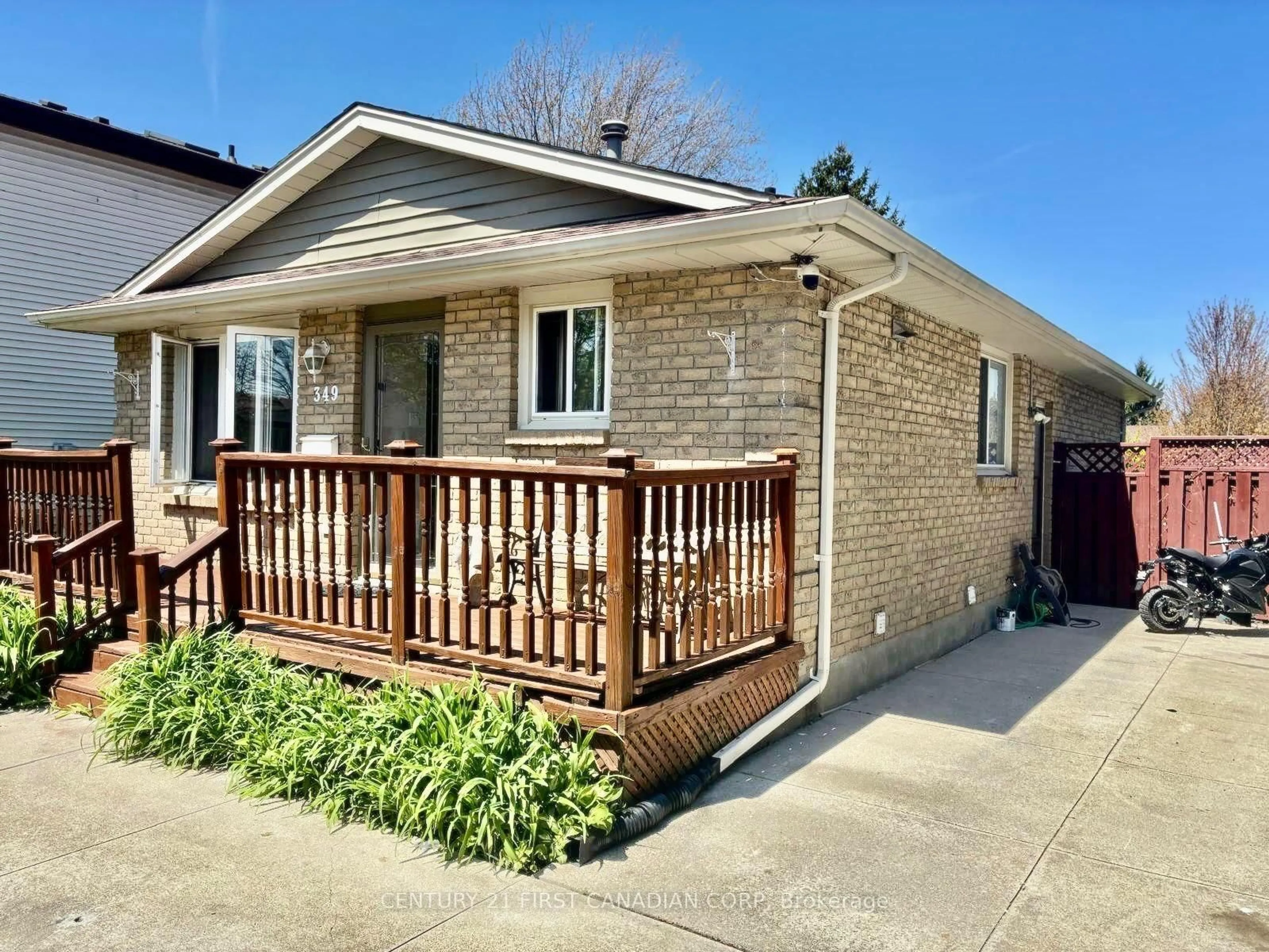 Home with brick exterior material, street for 349 Banbury Cres, London South Ontario N5Z 4V1