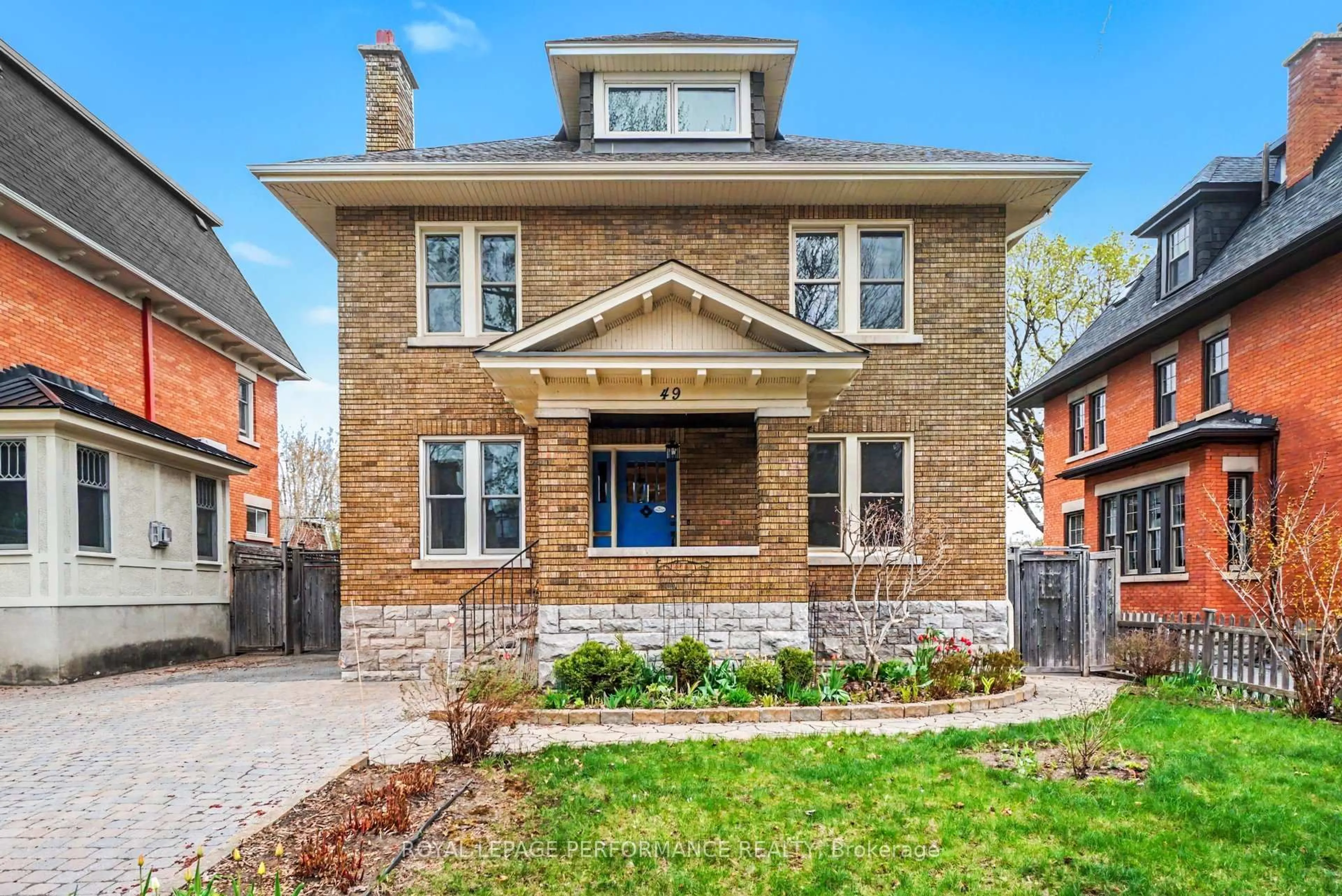 Home with brick exterior material, street for 49 Powell Ave, Ottawa Ontario K1S 1Z9