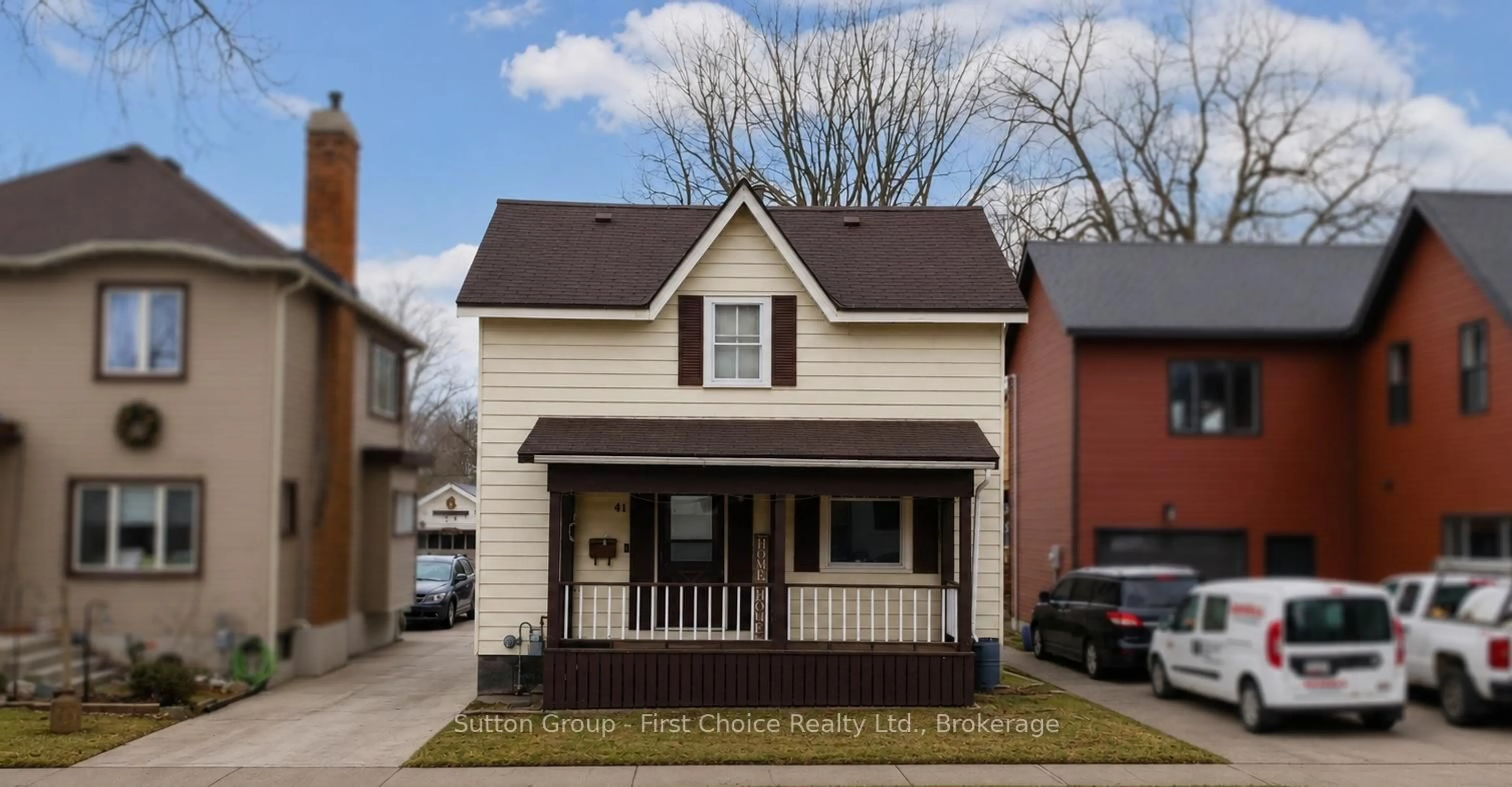 Home with vinyl exterior material, street for 41 Goderich St, Huron East Ontario N0K 1W0