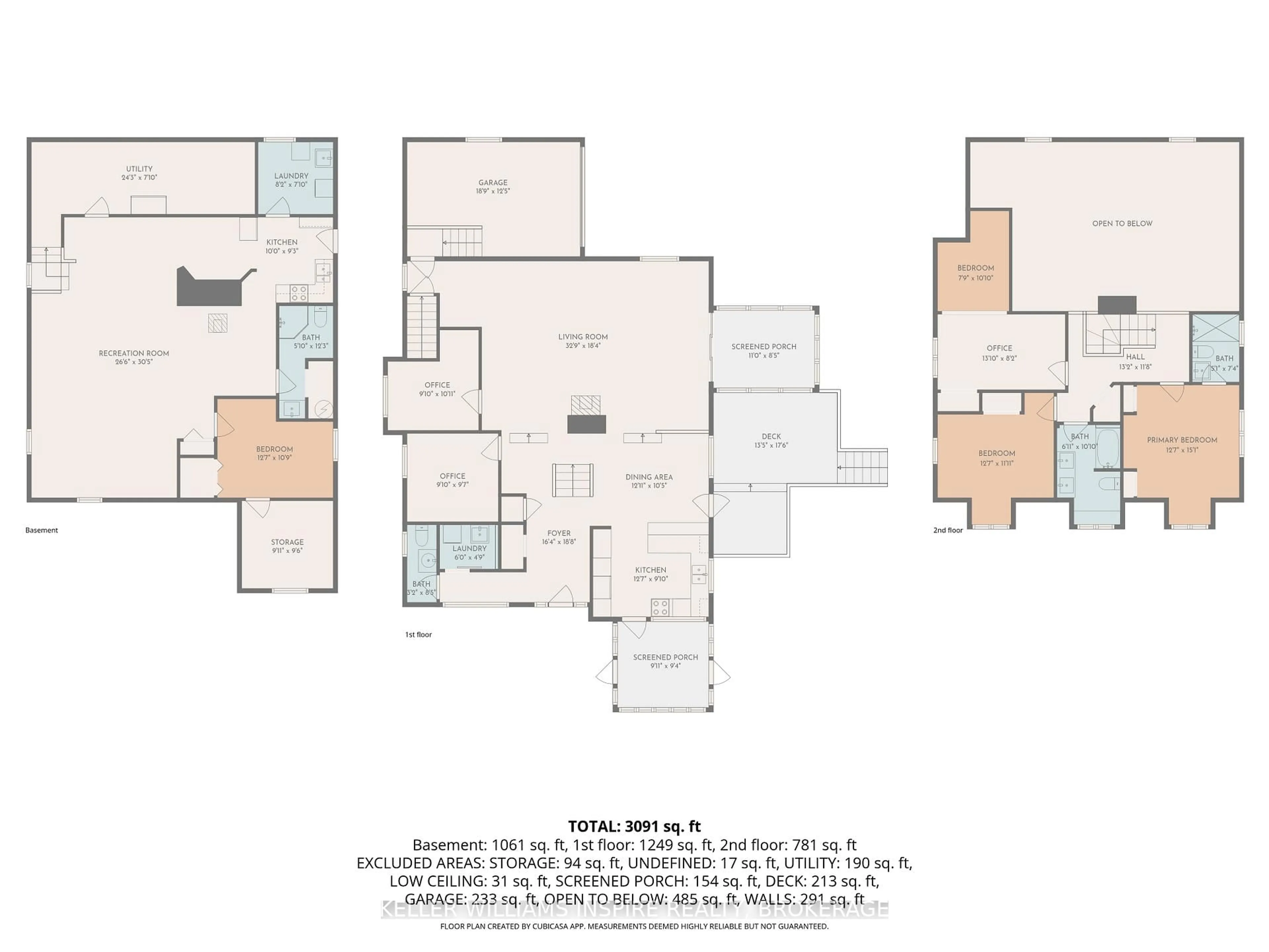 Floor plan for 26 Howe Island Ferry Rd, Kingston Ontario K7L 4V1
