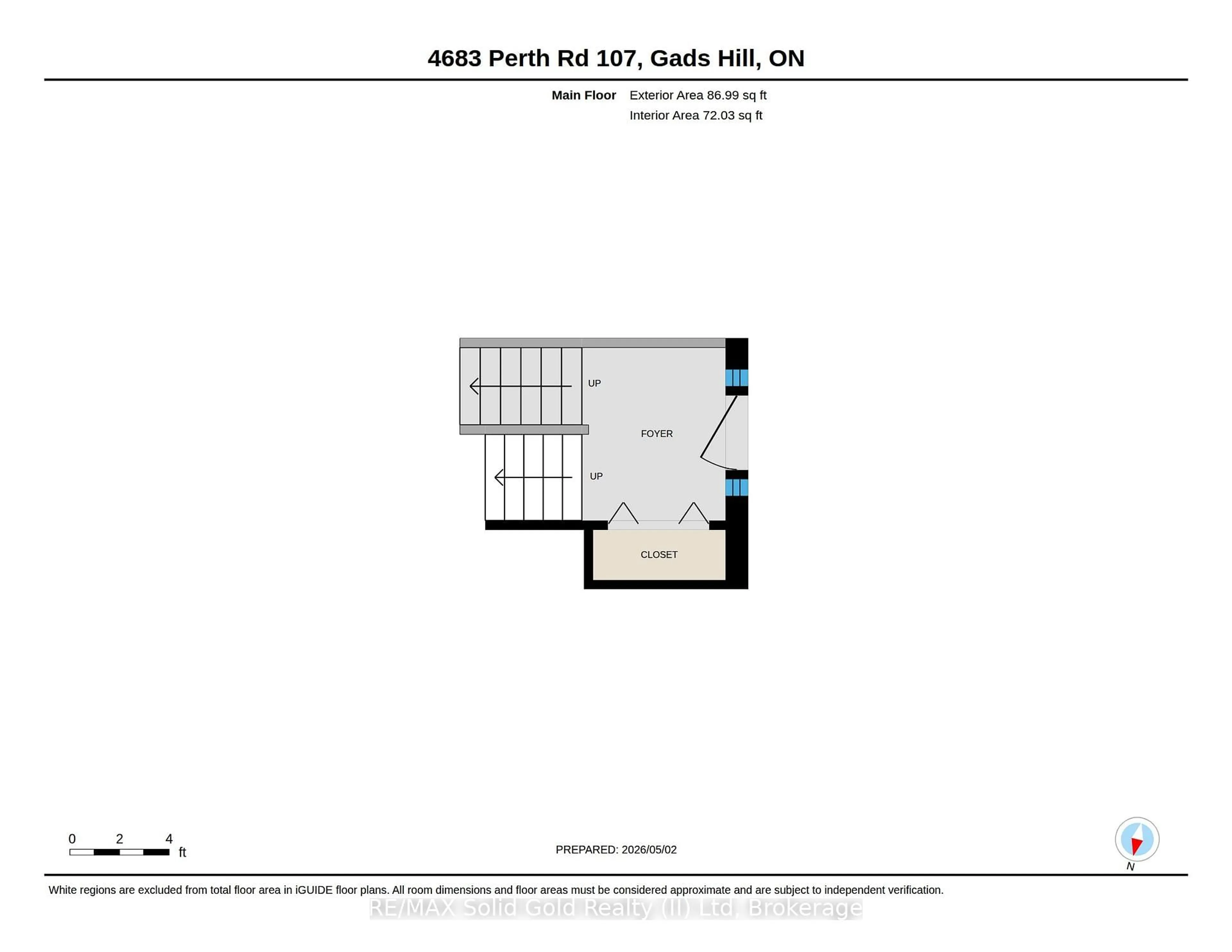 Floor plan for 4683 Road 107, Perth East Ontario N5A 6S2