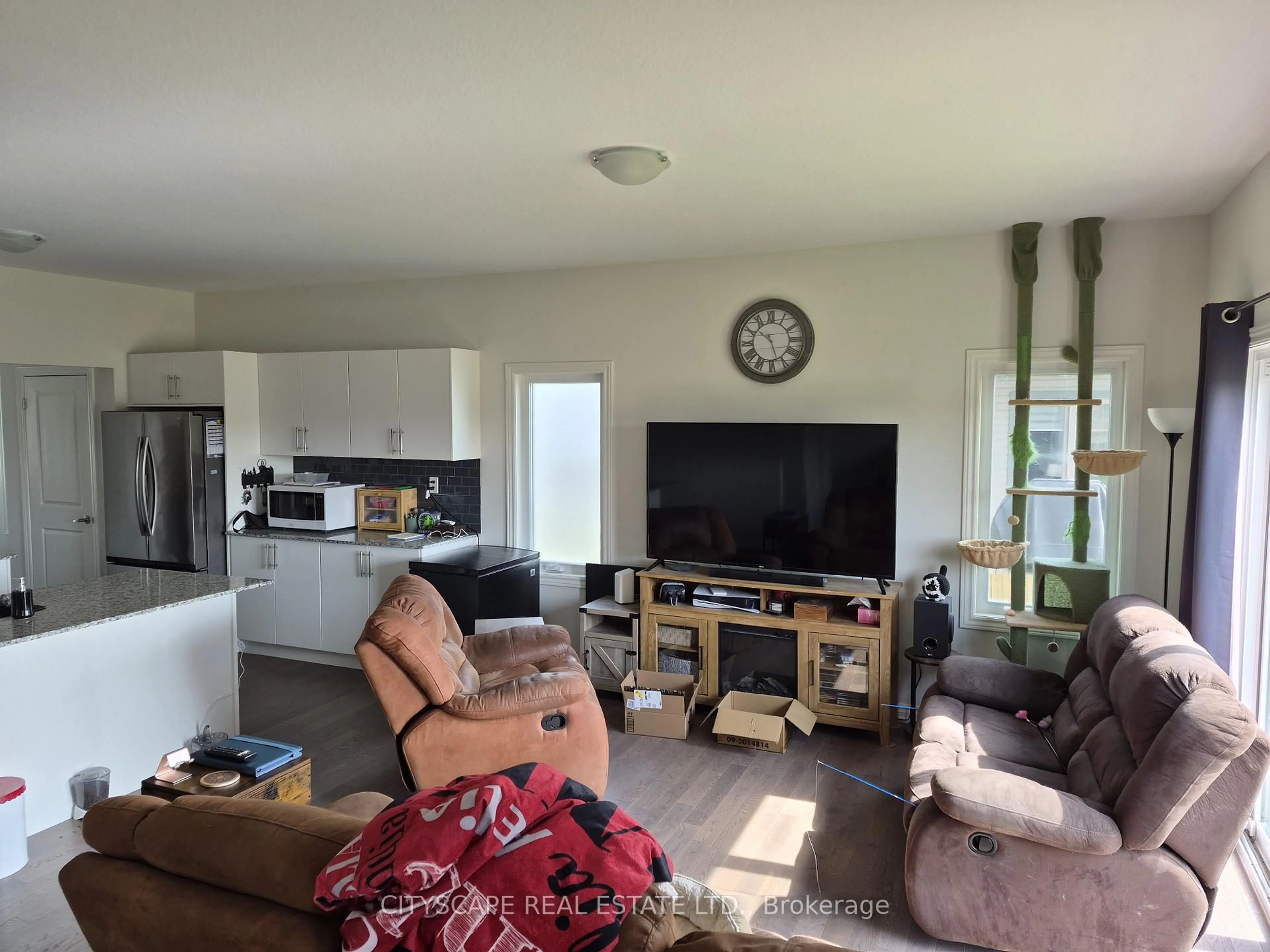 Living room with furniture, unknown for 159 Ellen St, North Perth Ontario N0G 1B0