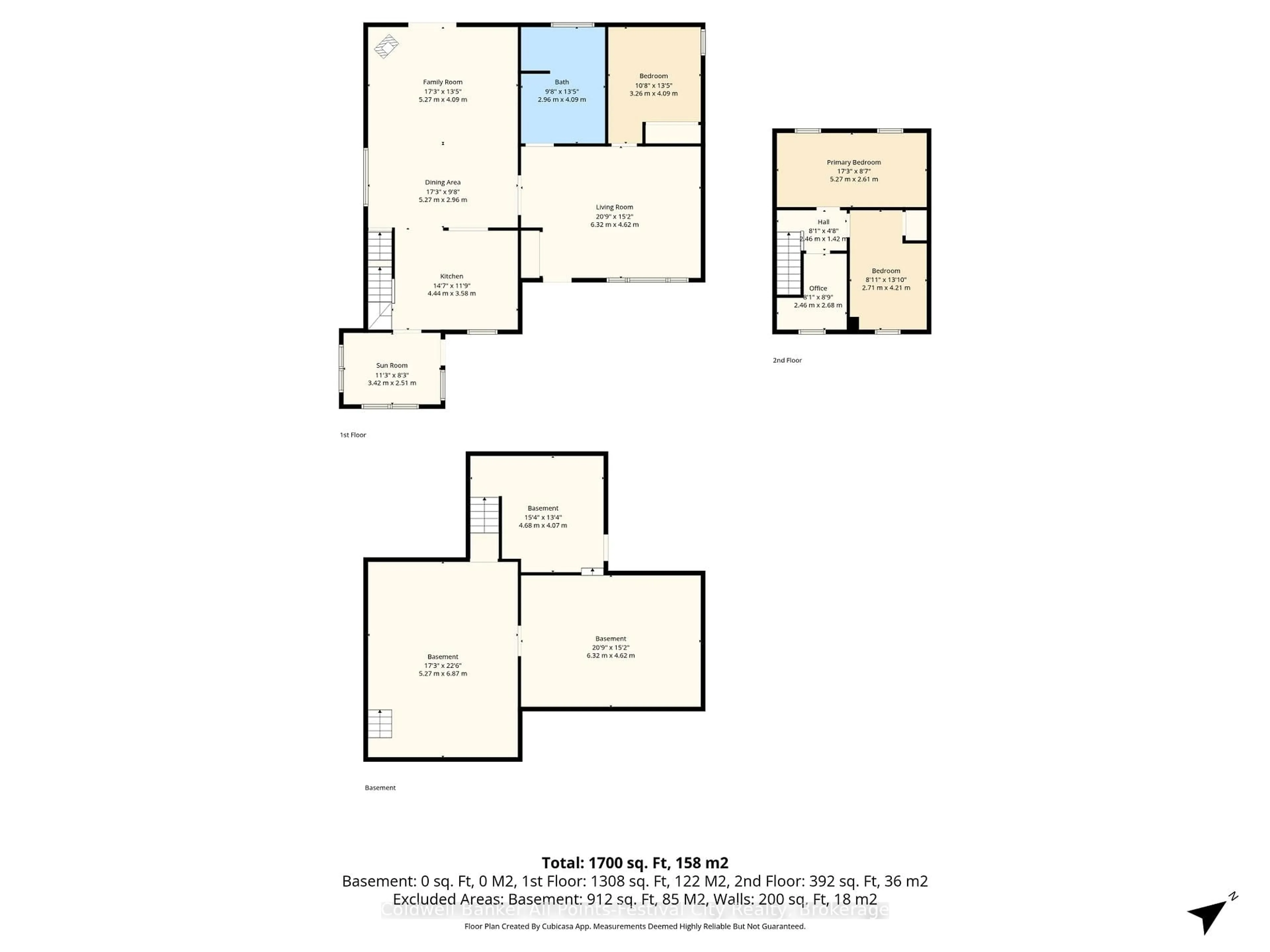 Floor plan for 83 Jarvis St, Huron East Ontario N0K 1W0