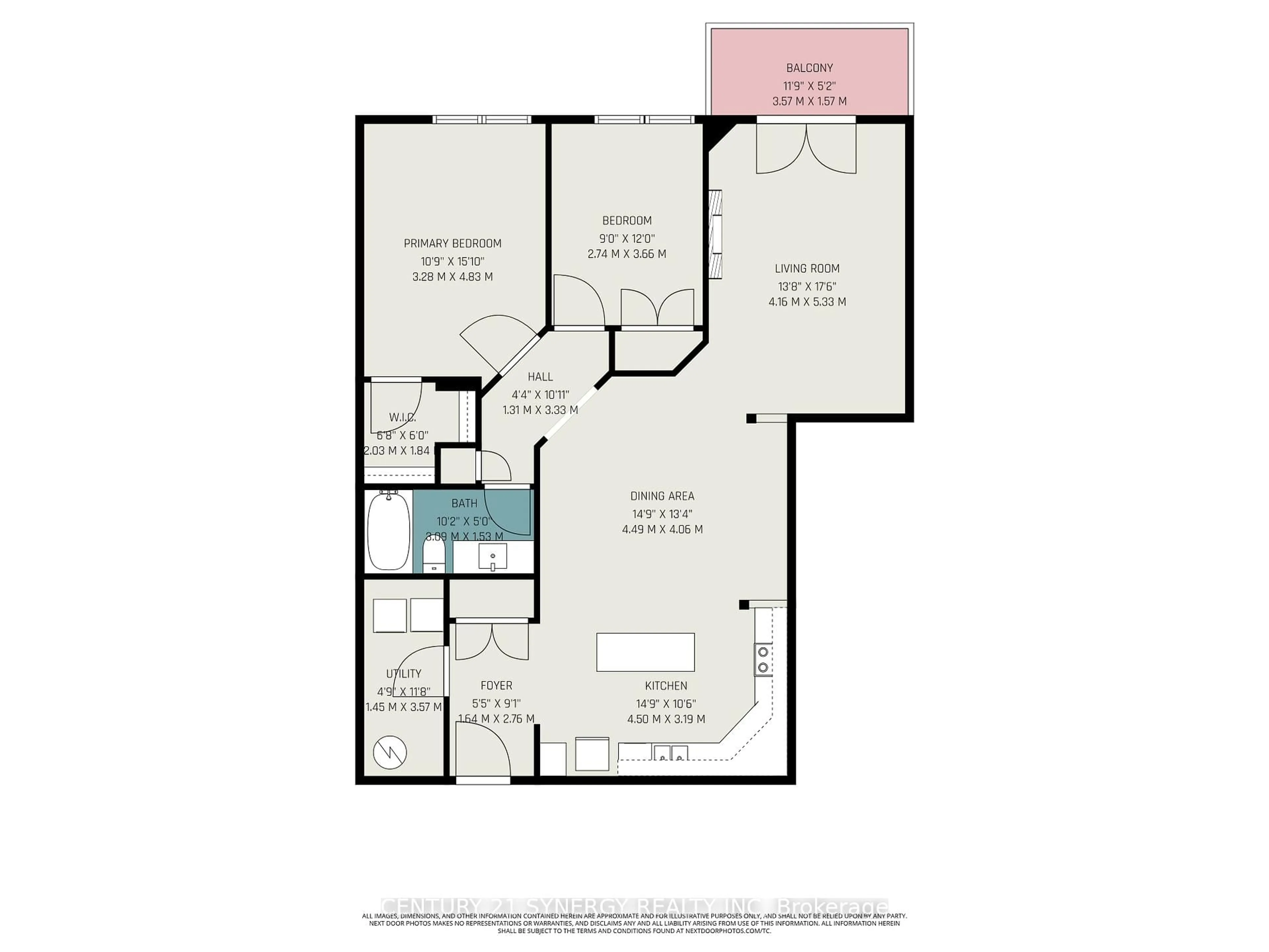 Floor plan for 770 Principale St #204, Casselman Ontario K0A 1M0