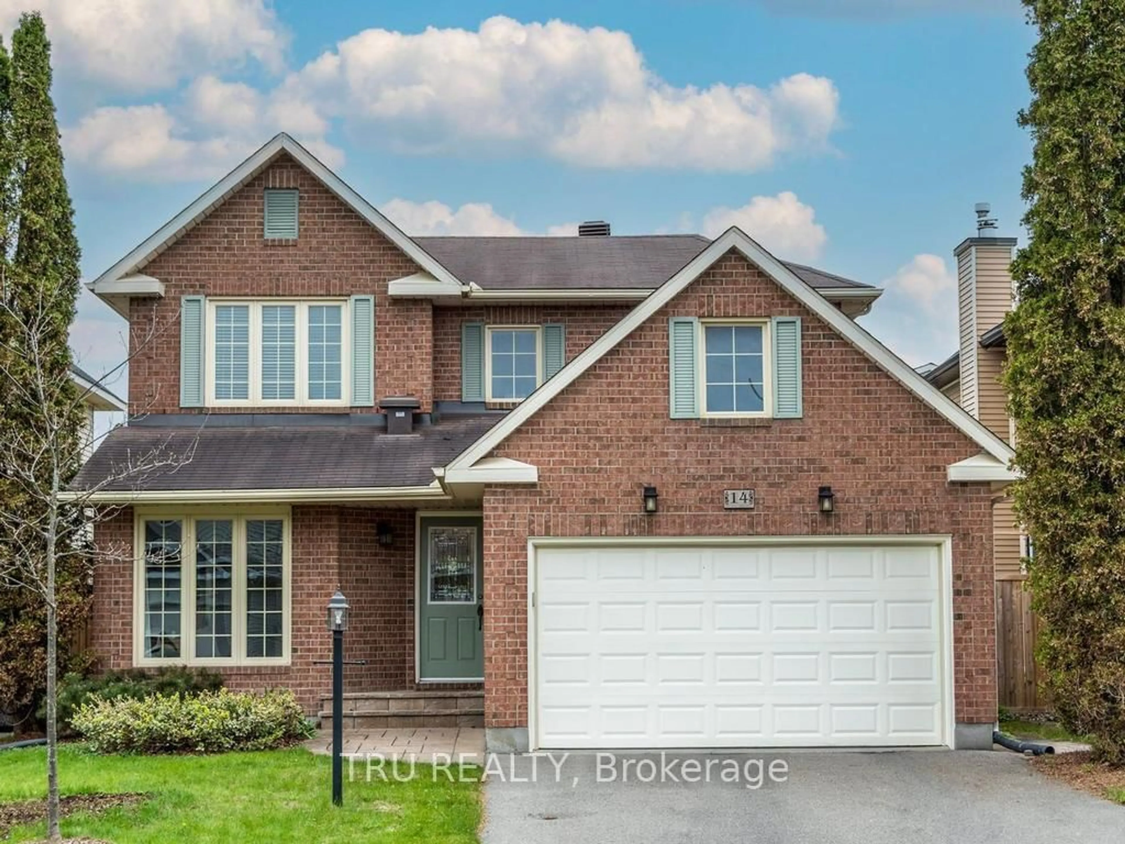 Home with brick exterior material, street for 14 Hyannis Ave, Ottawa Ontario K2J 2W8