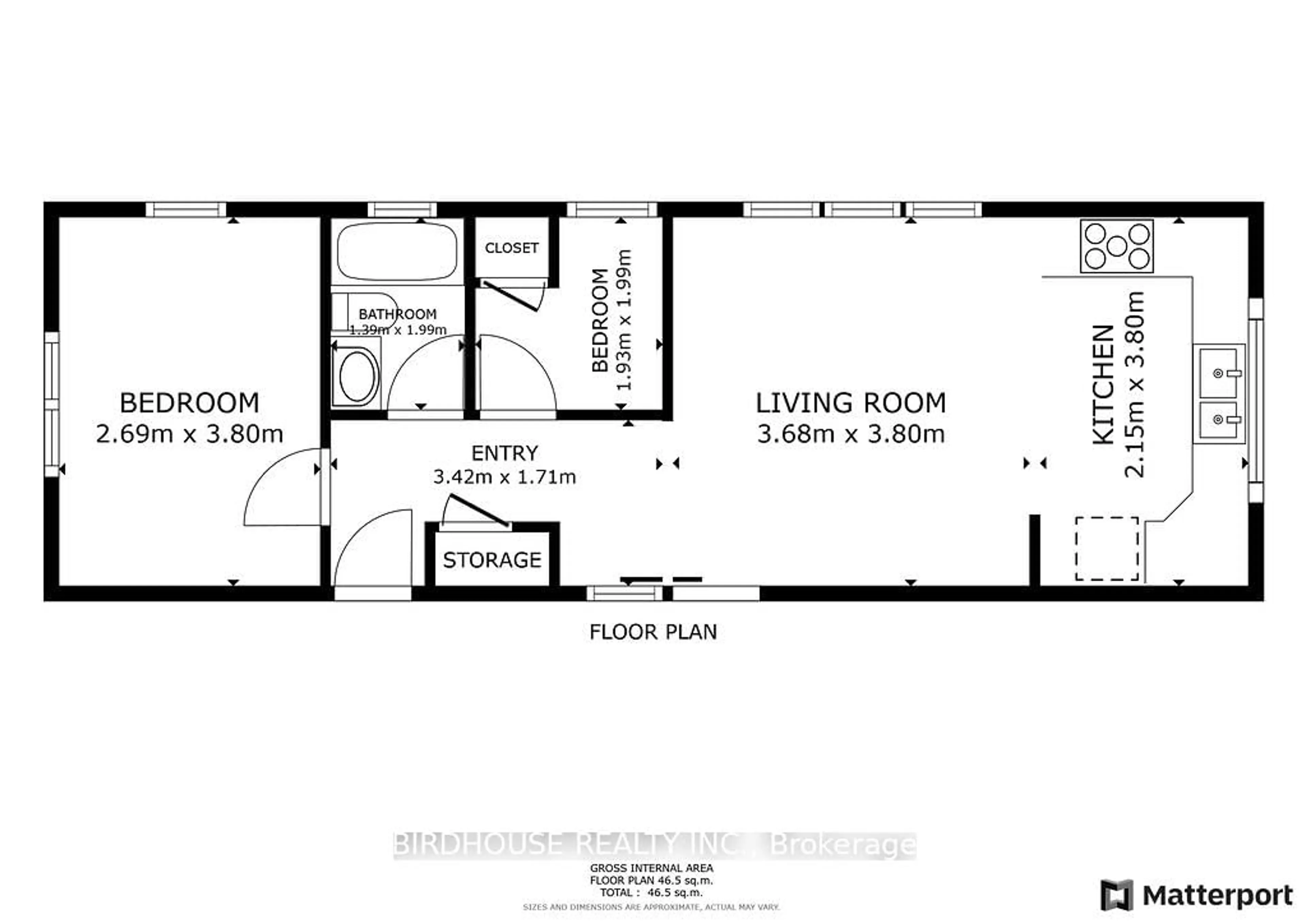 Floor plan for 657 Thunderbridge Rd #31, Kawartha Lakes Ontario K9V 4R1