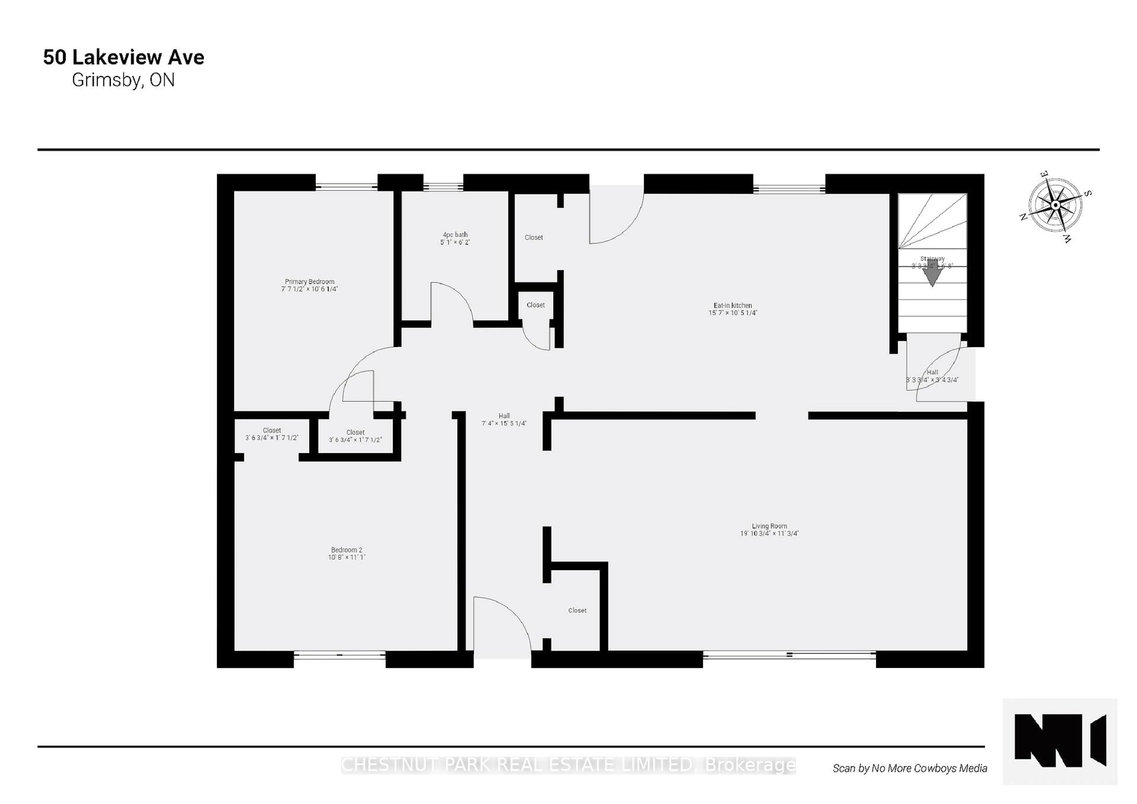 Floor plan for 50 Lakeview Ave, Grimsby Ontario L3M 3M2