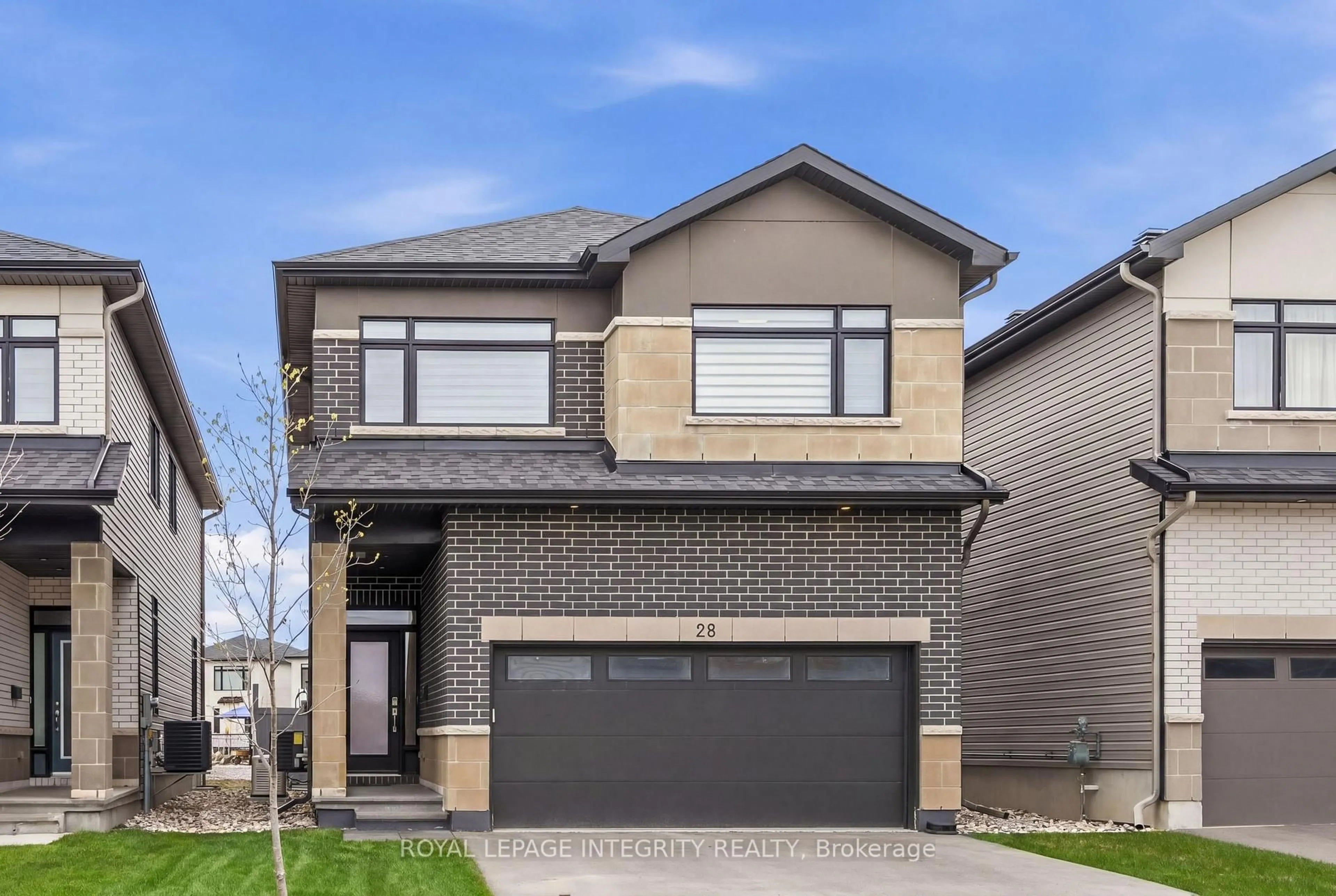 Home with brick exterior material, street for 28 Mendoza Way, Ottawa Ontario K2S 2S6