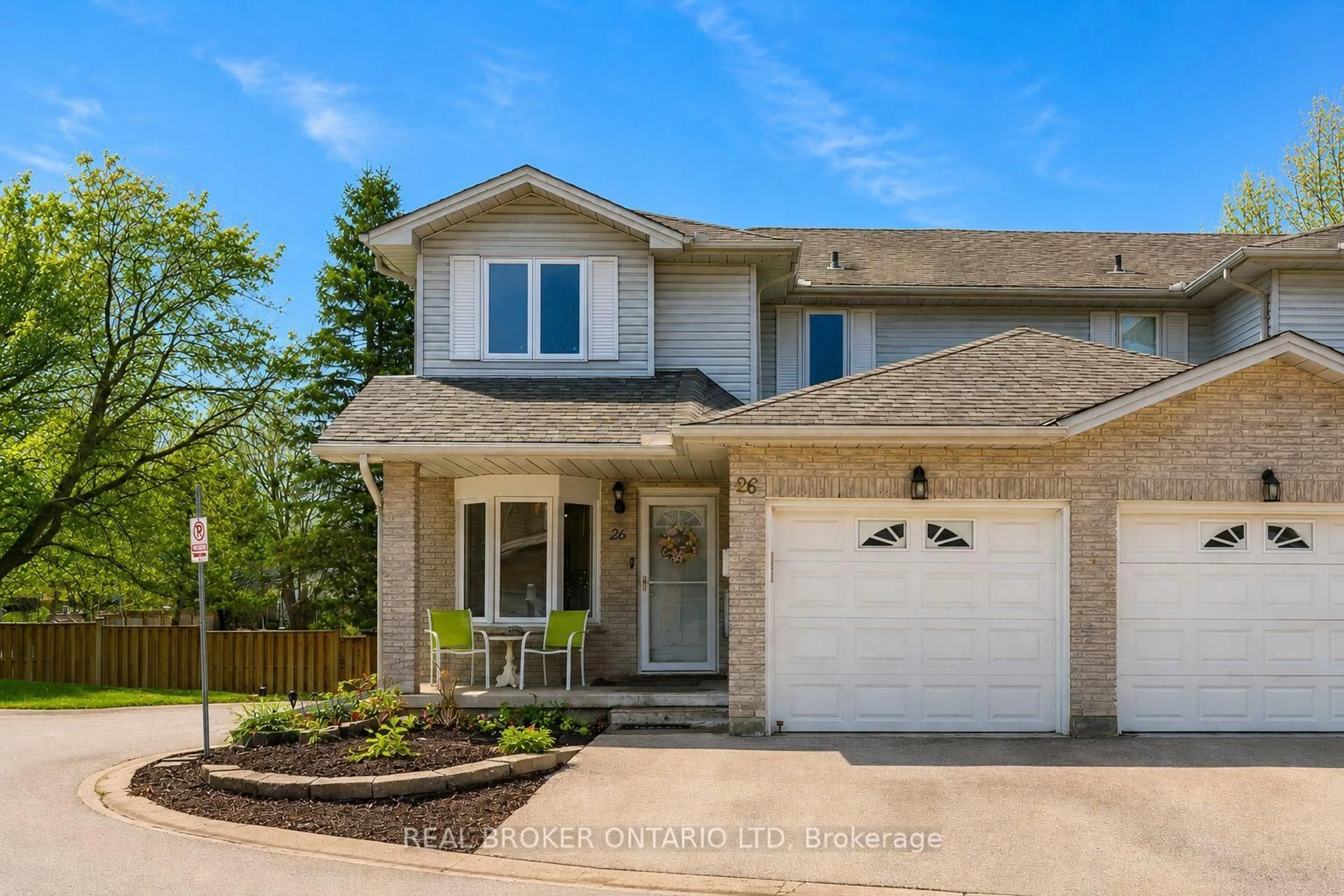 Home with brick exterior material, street for 195 Barker St #26, London East Ontario N5Y 1Y2