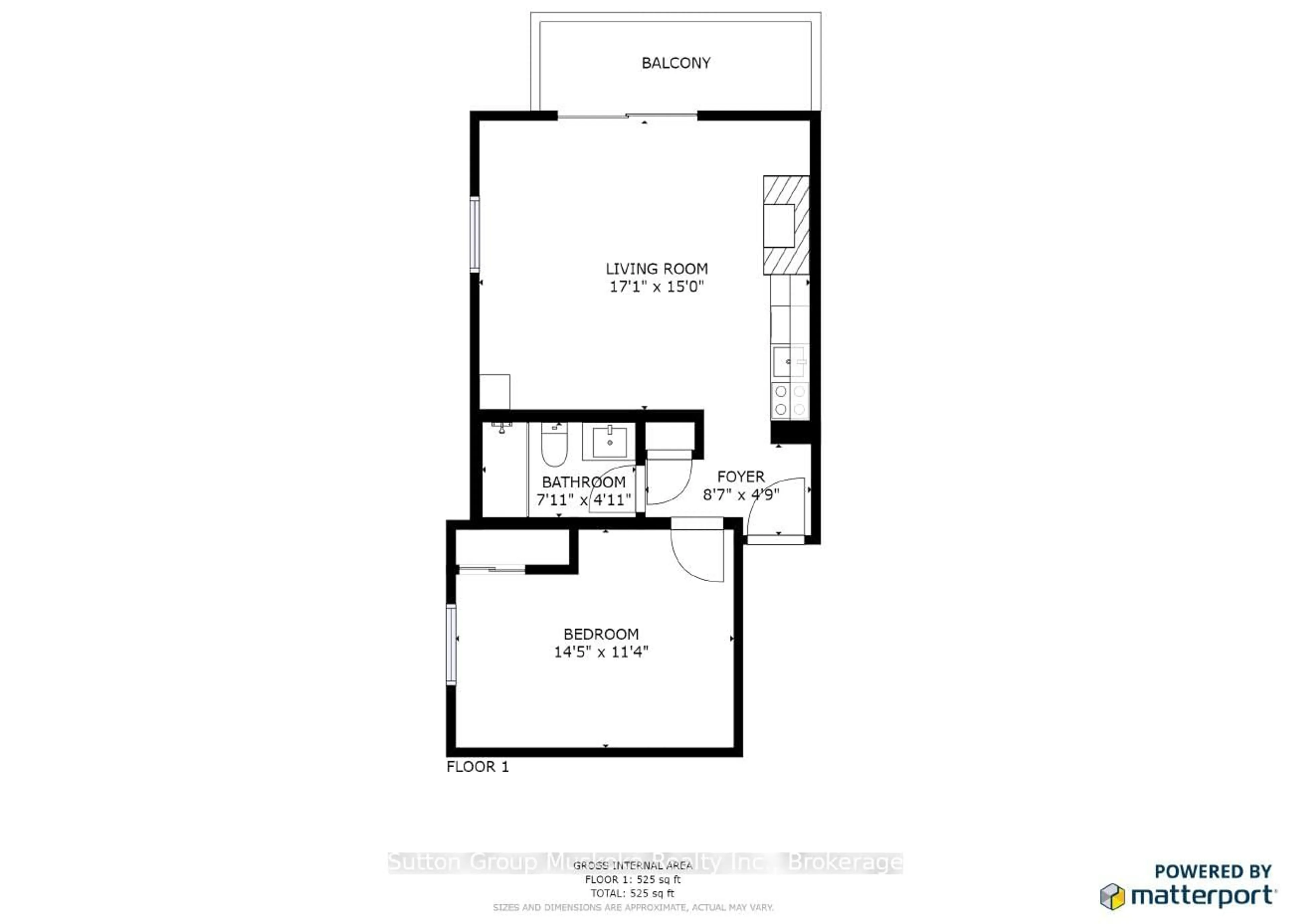 Floor plan for 1235 Deerhurst Dr #52-207, Huntsville Ontario P1H 2E8