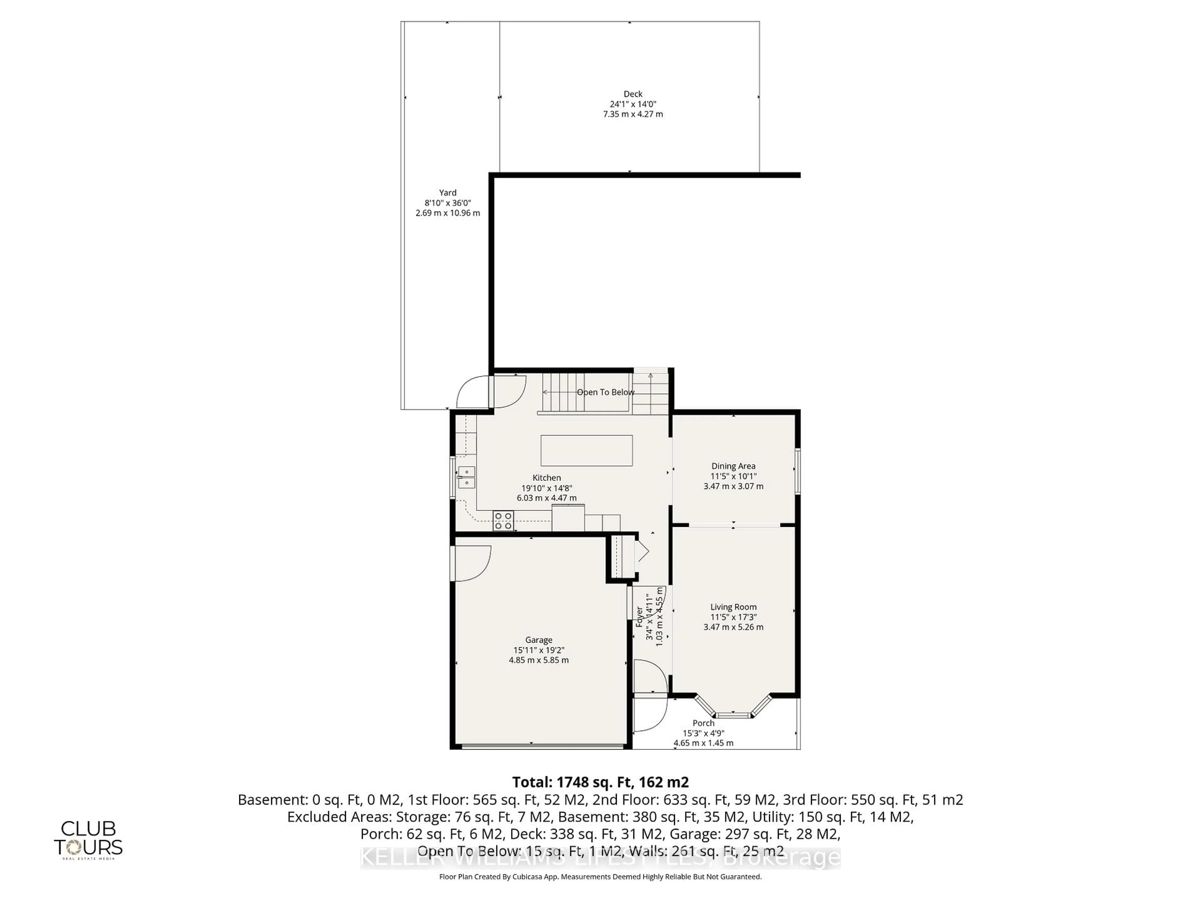 Floor plan for 54 Yarmouth Dr, London East Ontario N5V 4T8