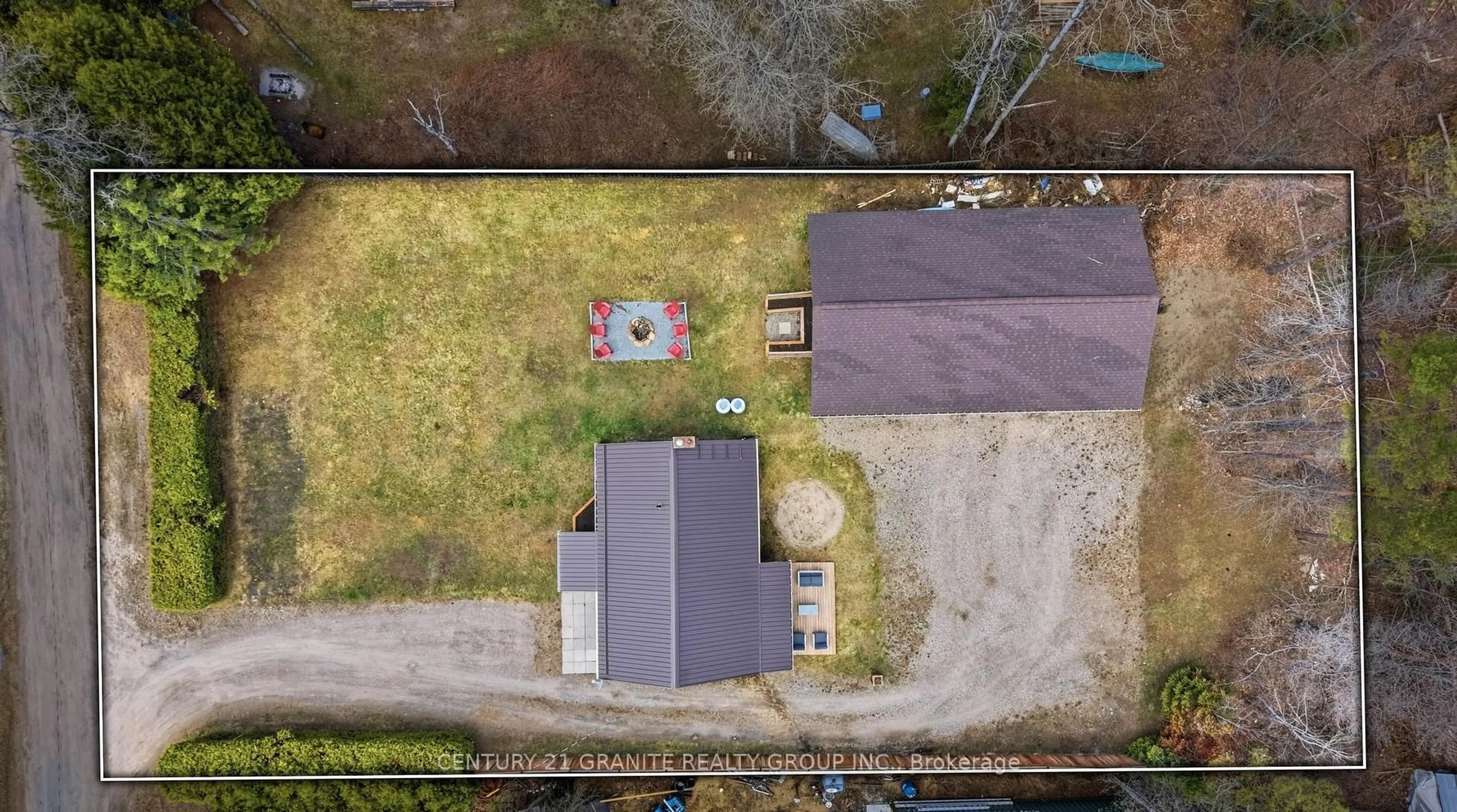A pic from outside/outdoor area/front of a property/back of a property/a pic from drone, street for 30231C Highway 62 North, Bancroft Ontario K0L 1C0