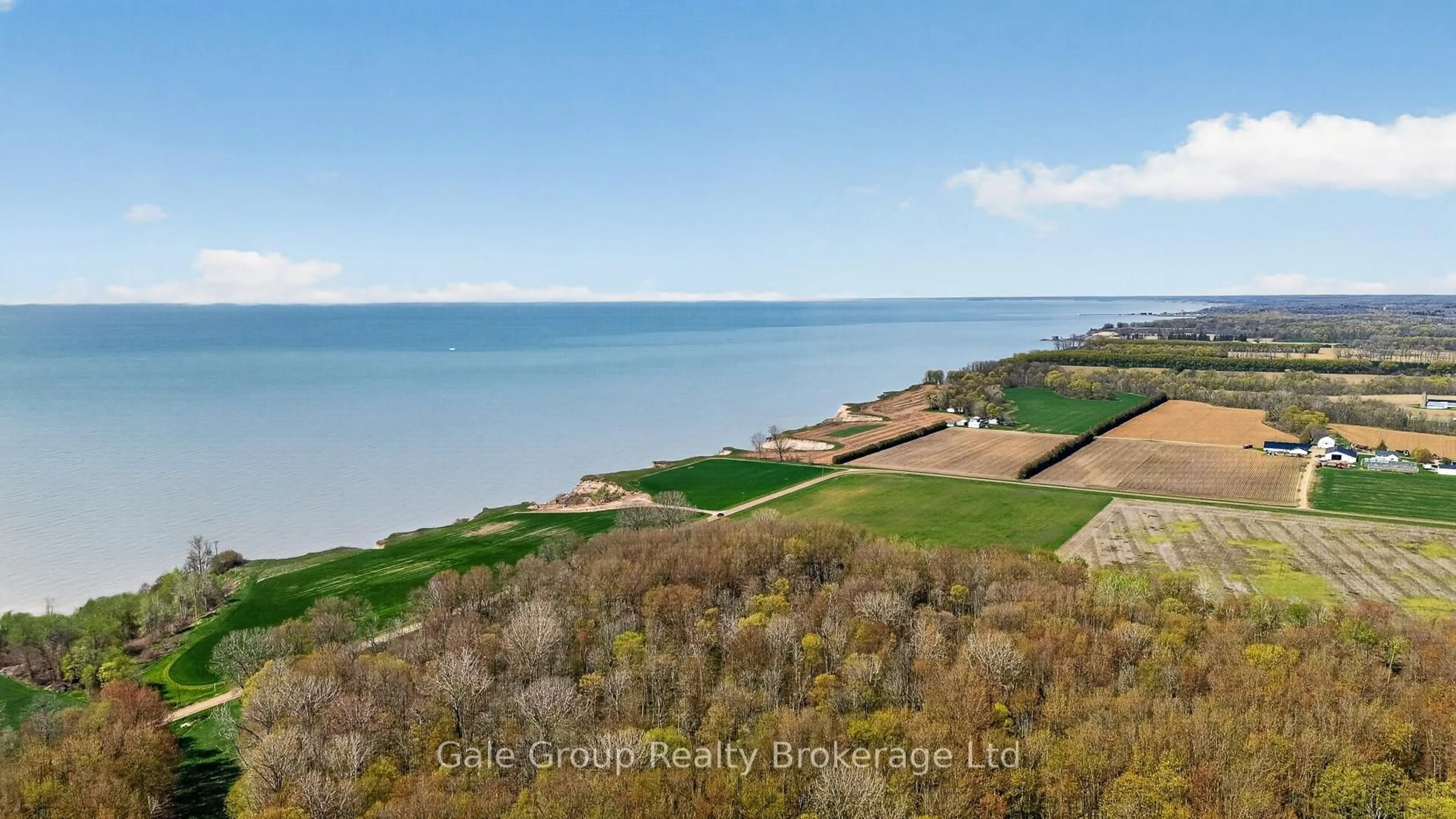 A pic from outside/outdoor area/front of a property/back of a property/a pic from drone, water/lake/river/ocean view for 45227 Dexter Line, Central Elgin Ontario N0L 2H0