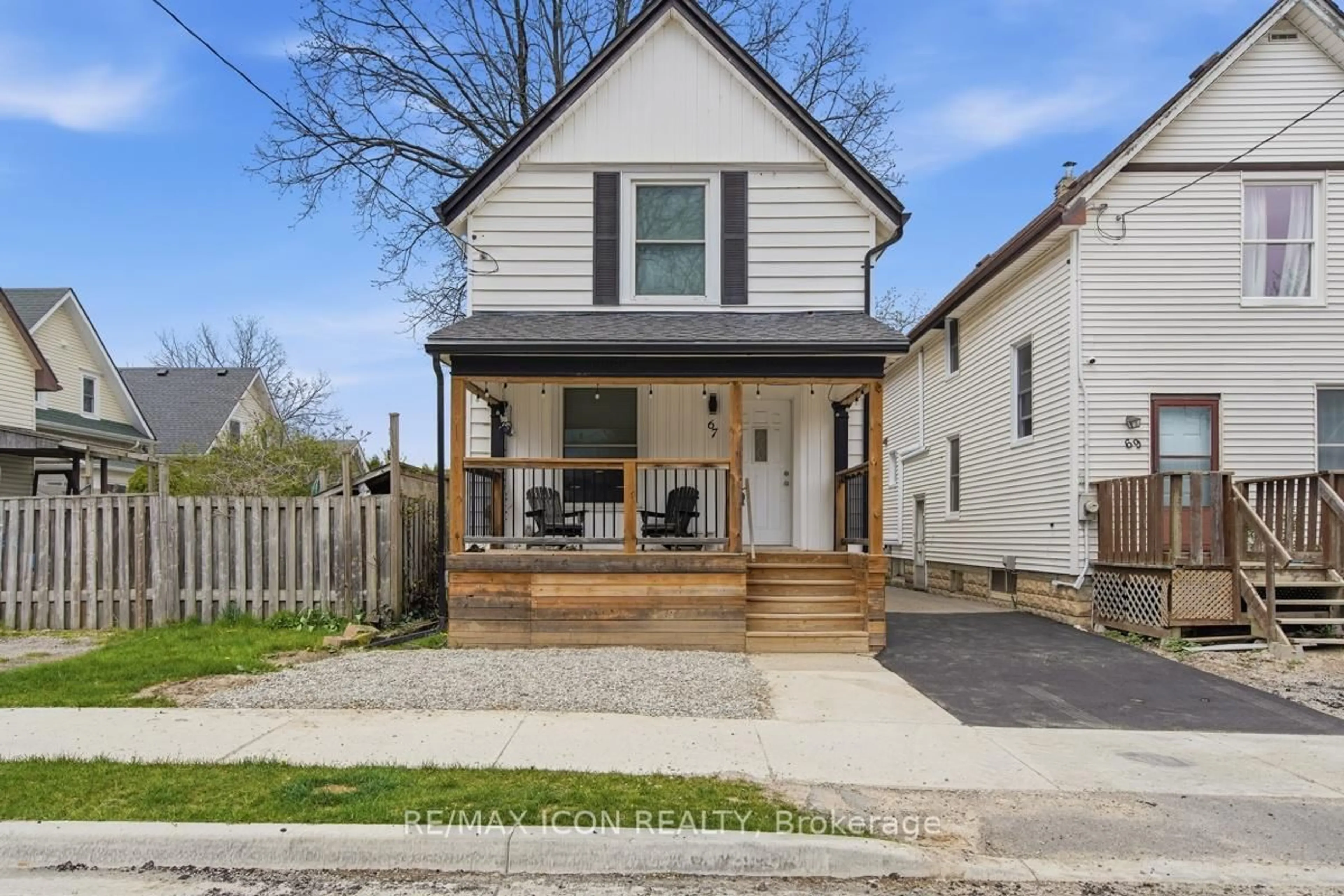 Home with brick exterior material, street for 67 Elysian St, St. Thomas Ontario N5P 1R8