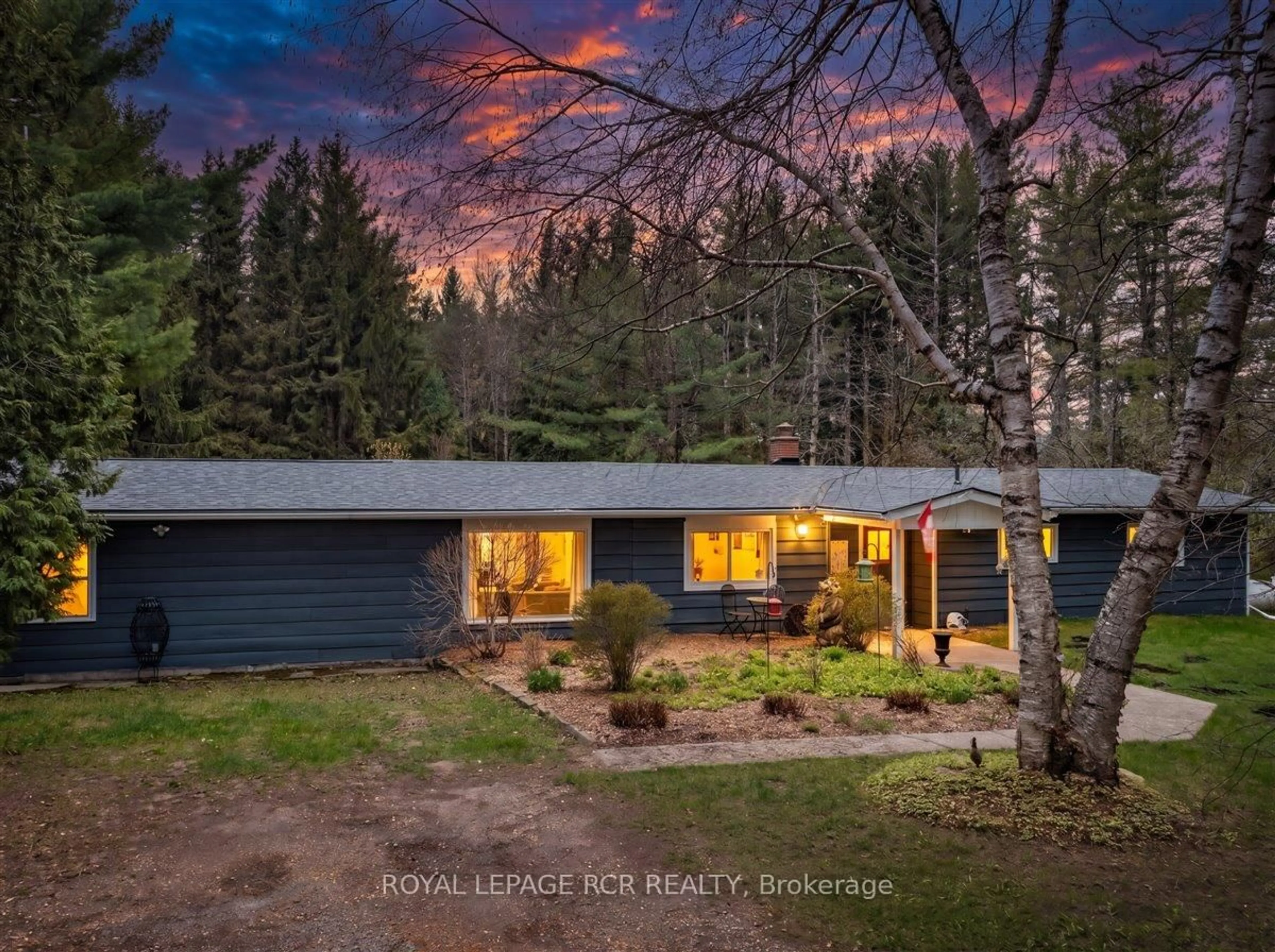 A pic from outside/outdoor area/front of a property/back of a property/a pic from drone, forest/trees view for 111016 11th Line, East Garafraxa Ontario L9W 7A4