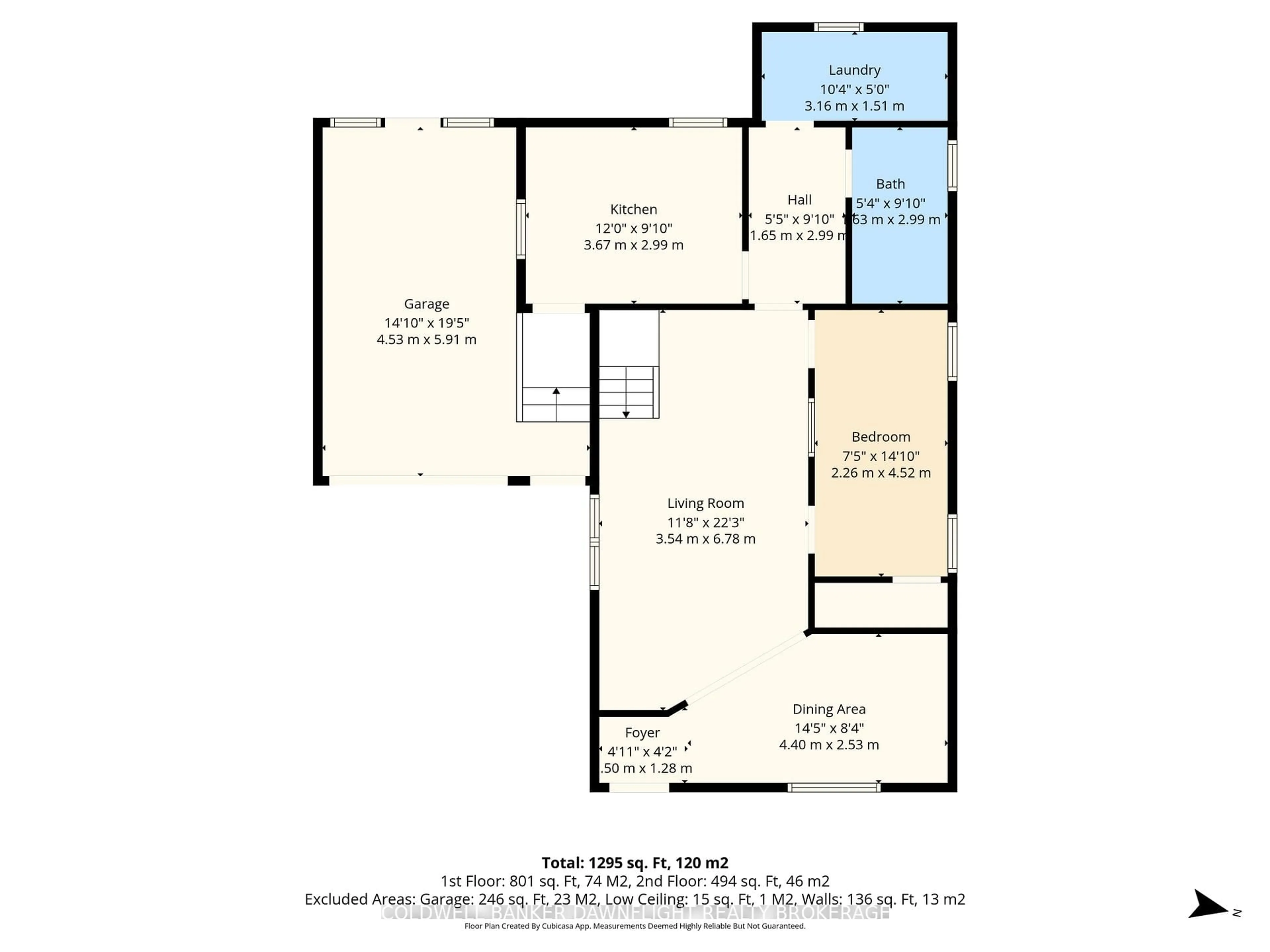 Floor plan for 221 Main St, South Huron Ontario N0M 1S6