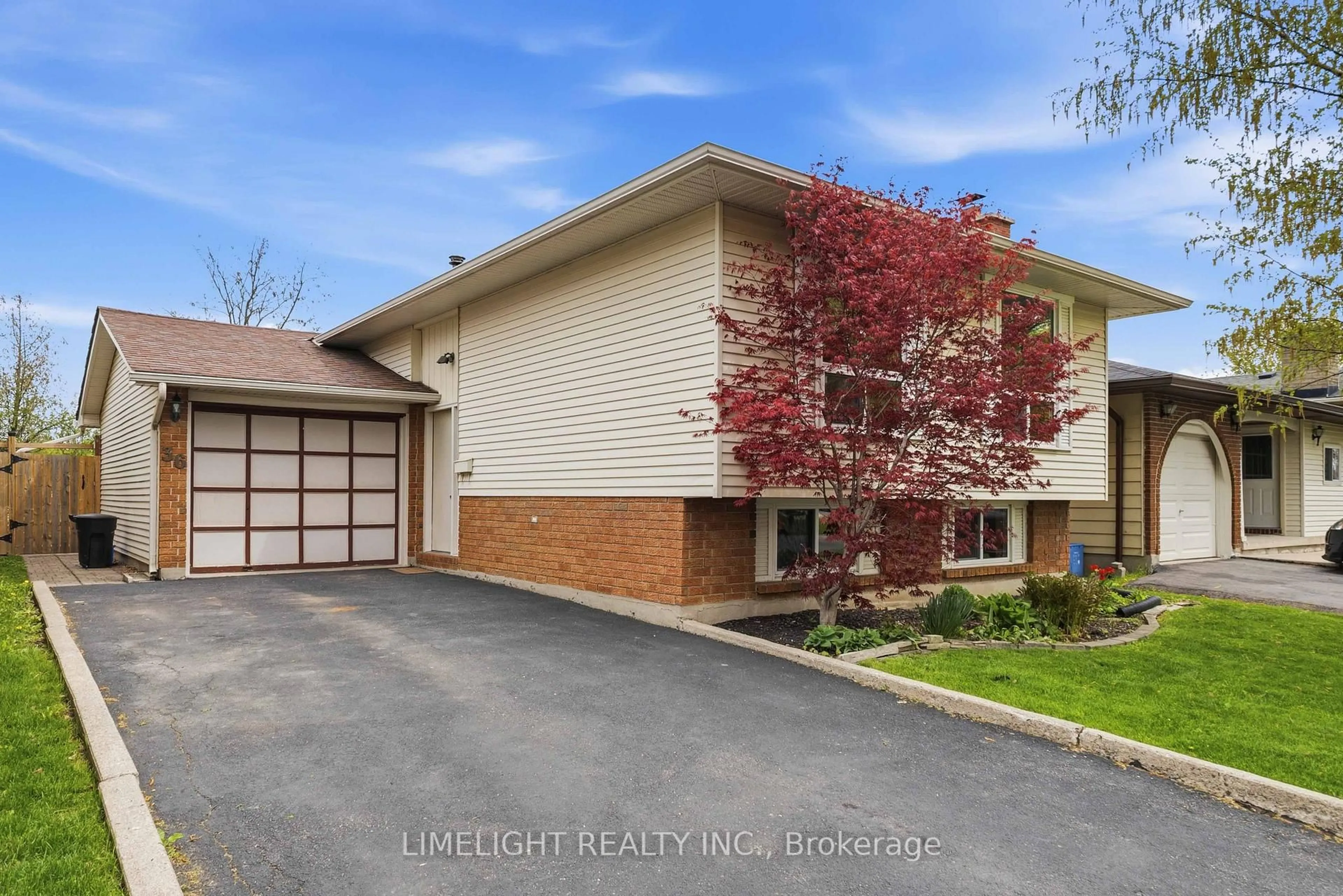 Home with brick exterior material, street for 36 Tumbleweed Cres, London South Ontario N6E 2N7