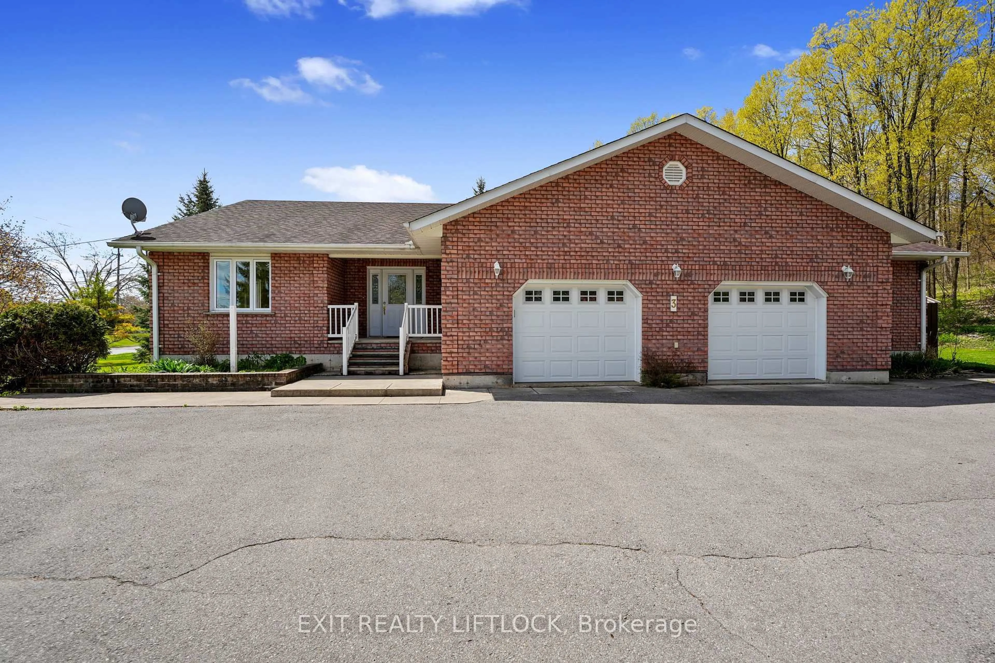Home with brick exterior material, street for 3 Taylor Lane, Trent Hills Ontario K0L 1L0