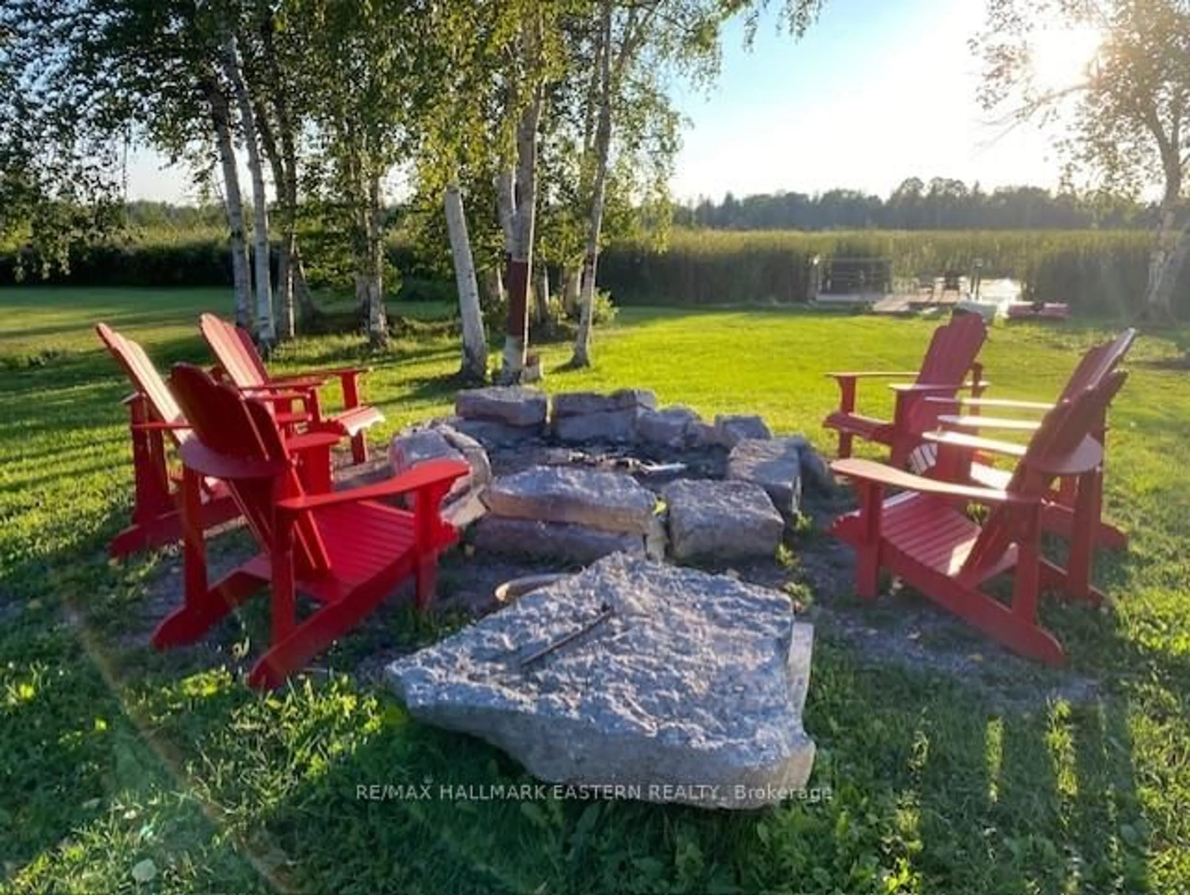 Patio, water/lake/river/ocean view for 30 Emily Creek Rd, Kawartha Lakes Ontario K0M 1L0