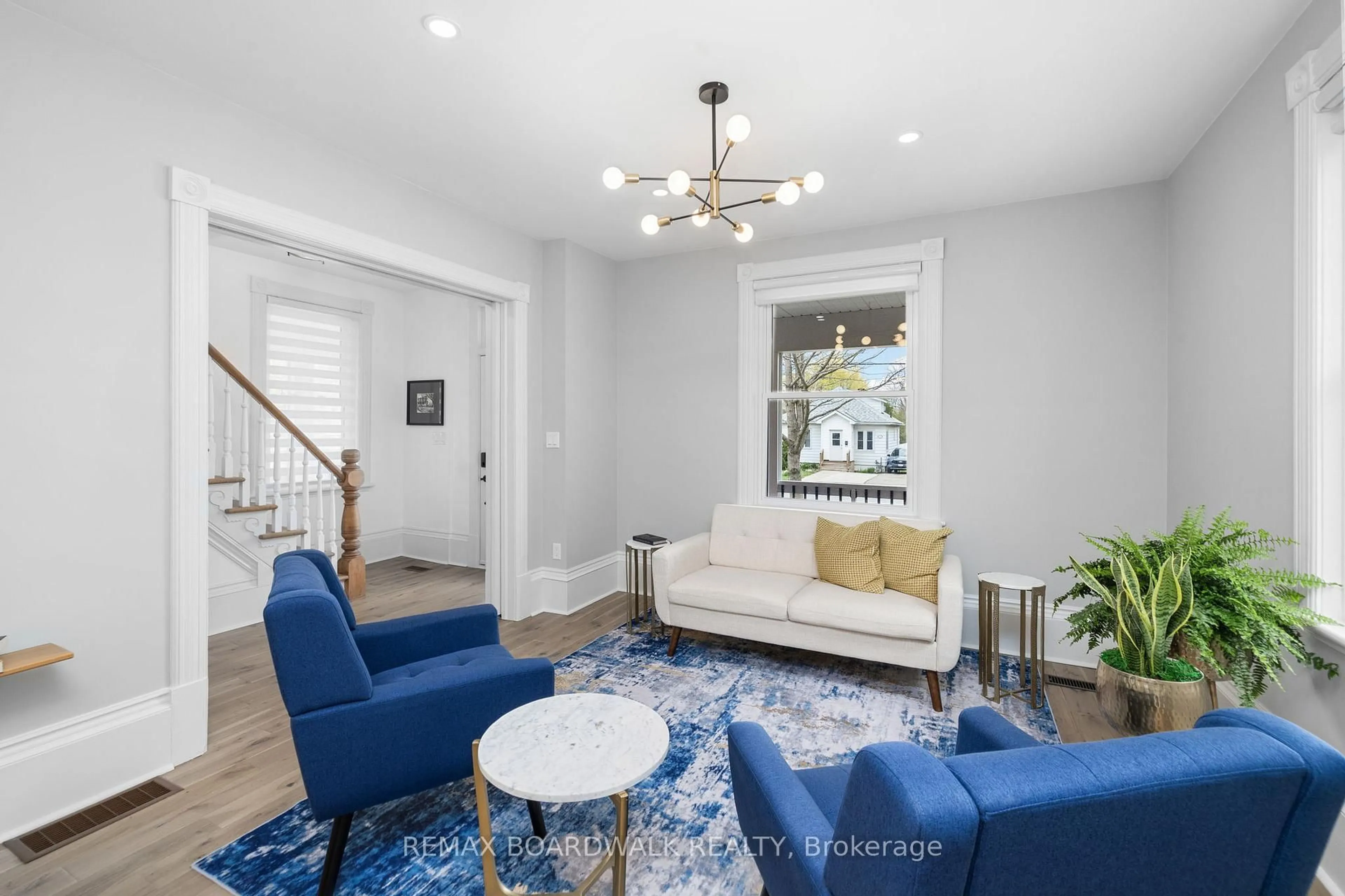 Living room with furniture, unknown for 45 Drummond St, Perth Ontario K7H 2J9