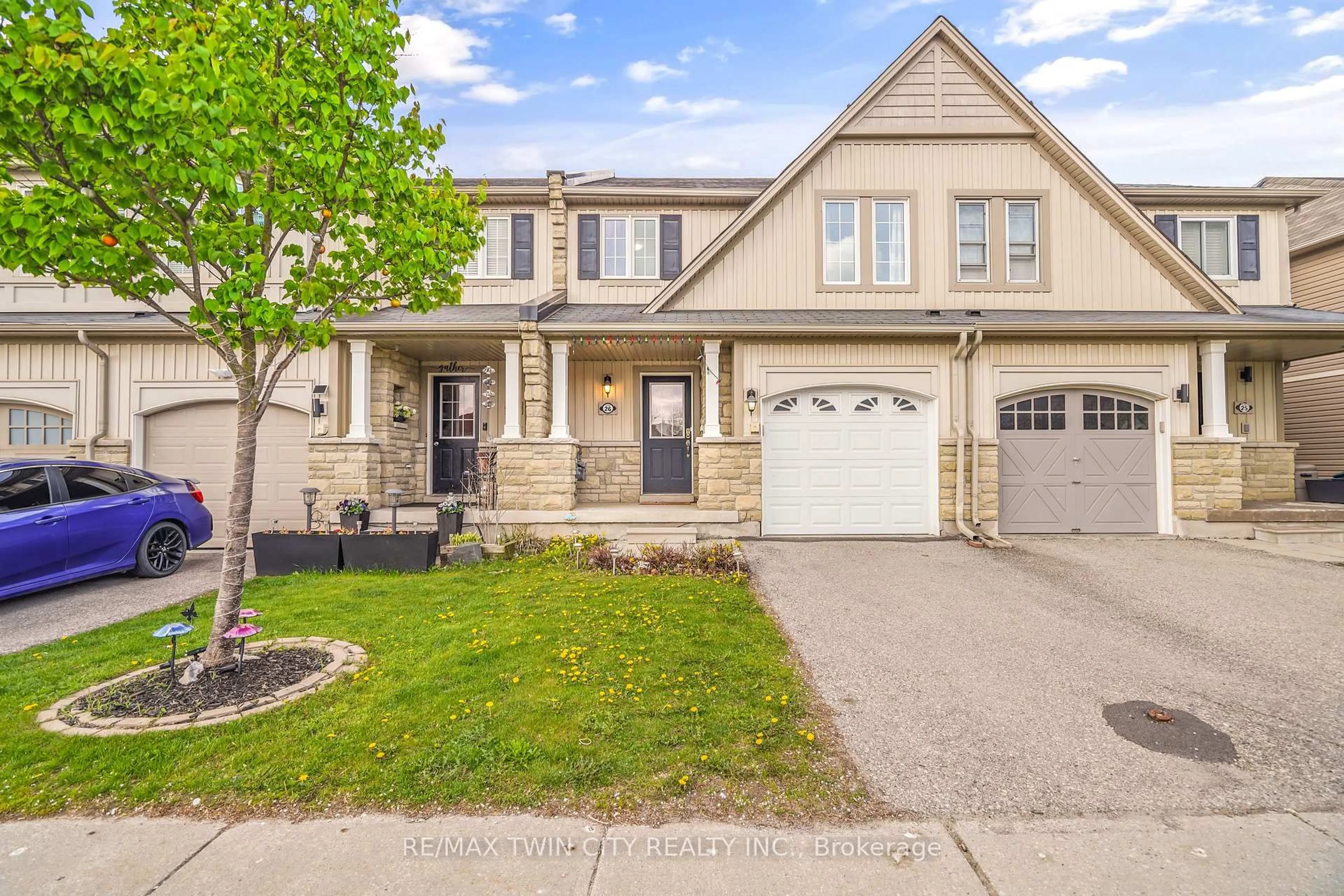 Home with brick exterior material, street for 220 Blackburn Dr #26, Brantford Ontario N3T 0C6