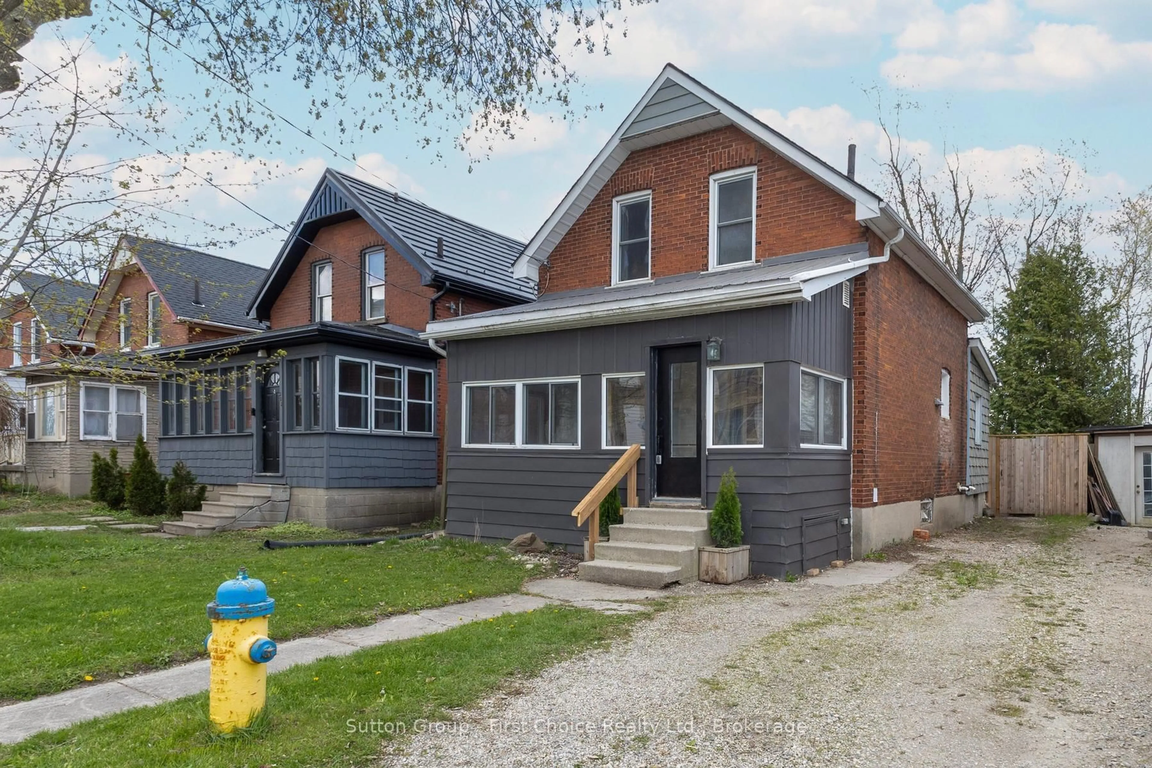 Home with brick exterior material, street for 383 Douro St, Stratford Ontario N5A 3S8