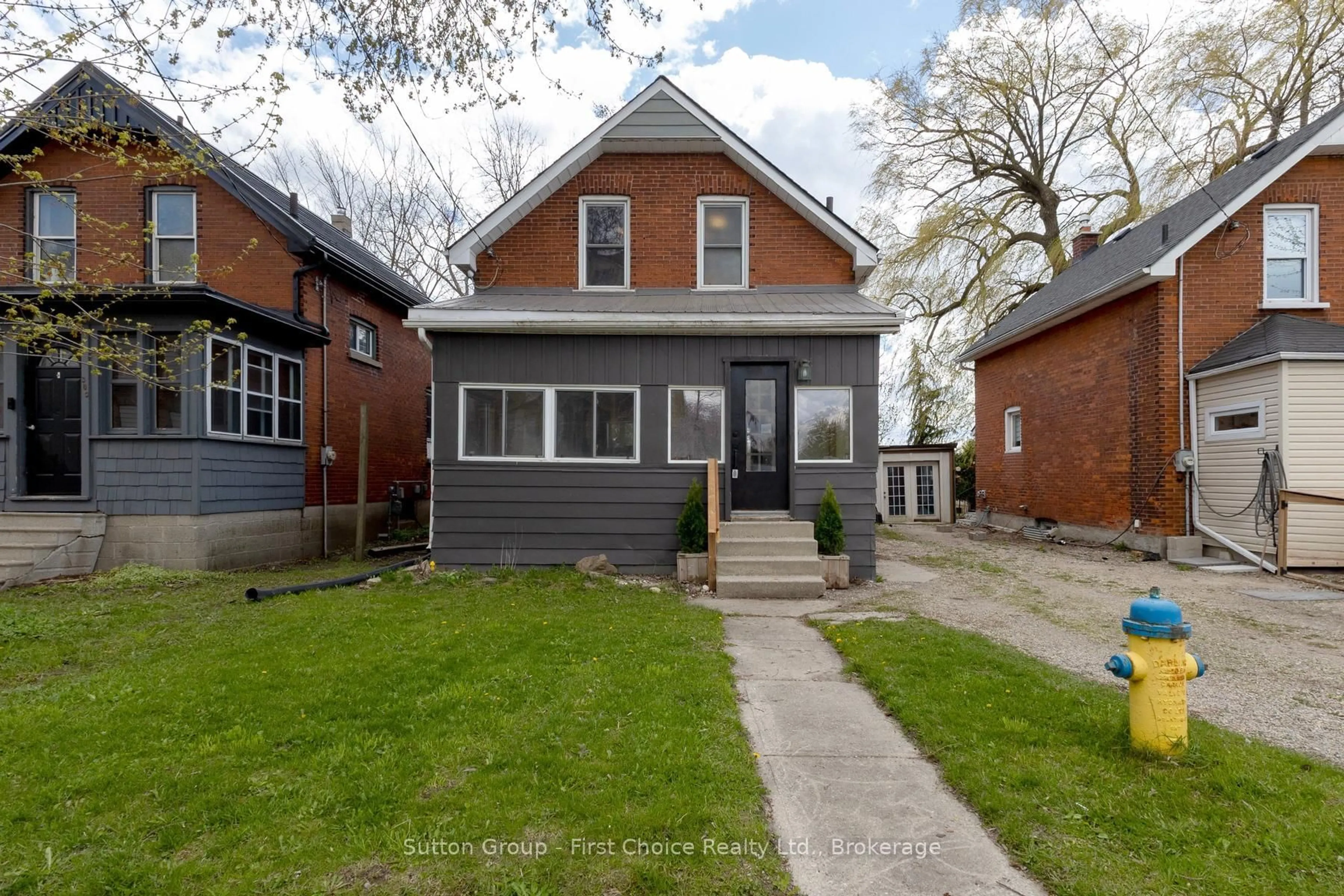Home with brick exterior material, street for 383 Douro St, Stratford Ontario N5A 3S8