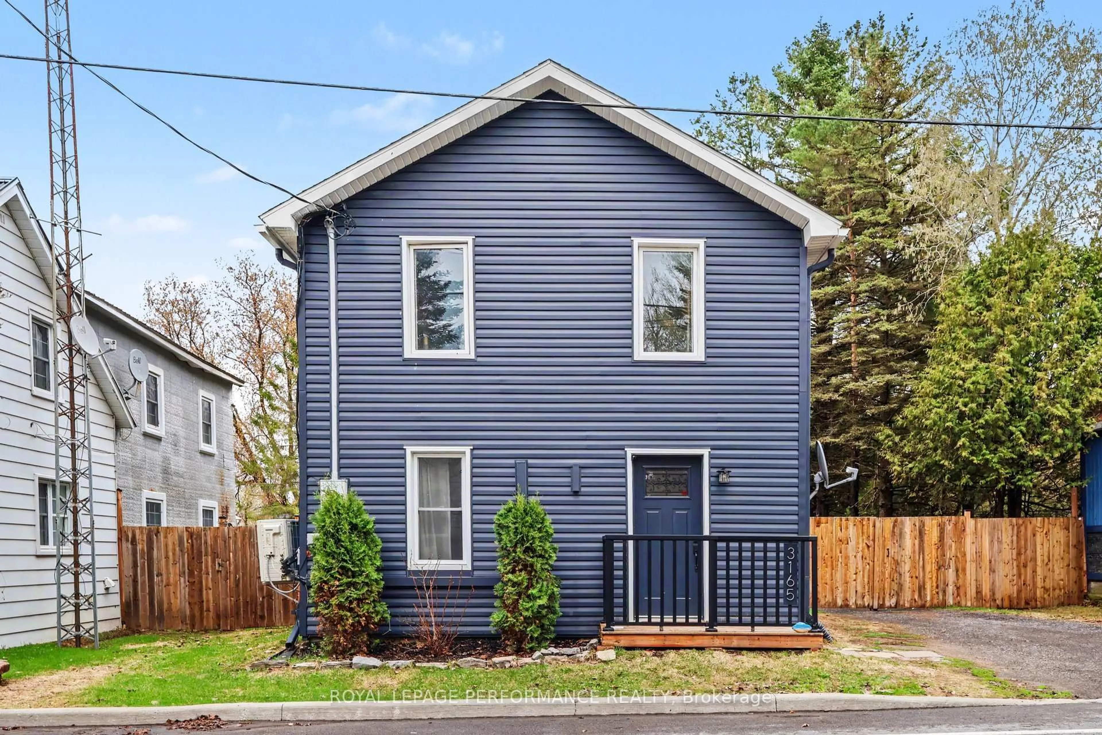 Home with vinyl exterior material, street for 3165 County 15 Rd, The Nation Ontario K0B 1G0
