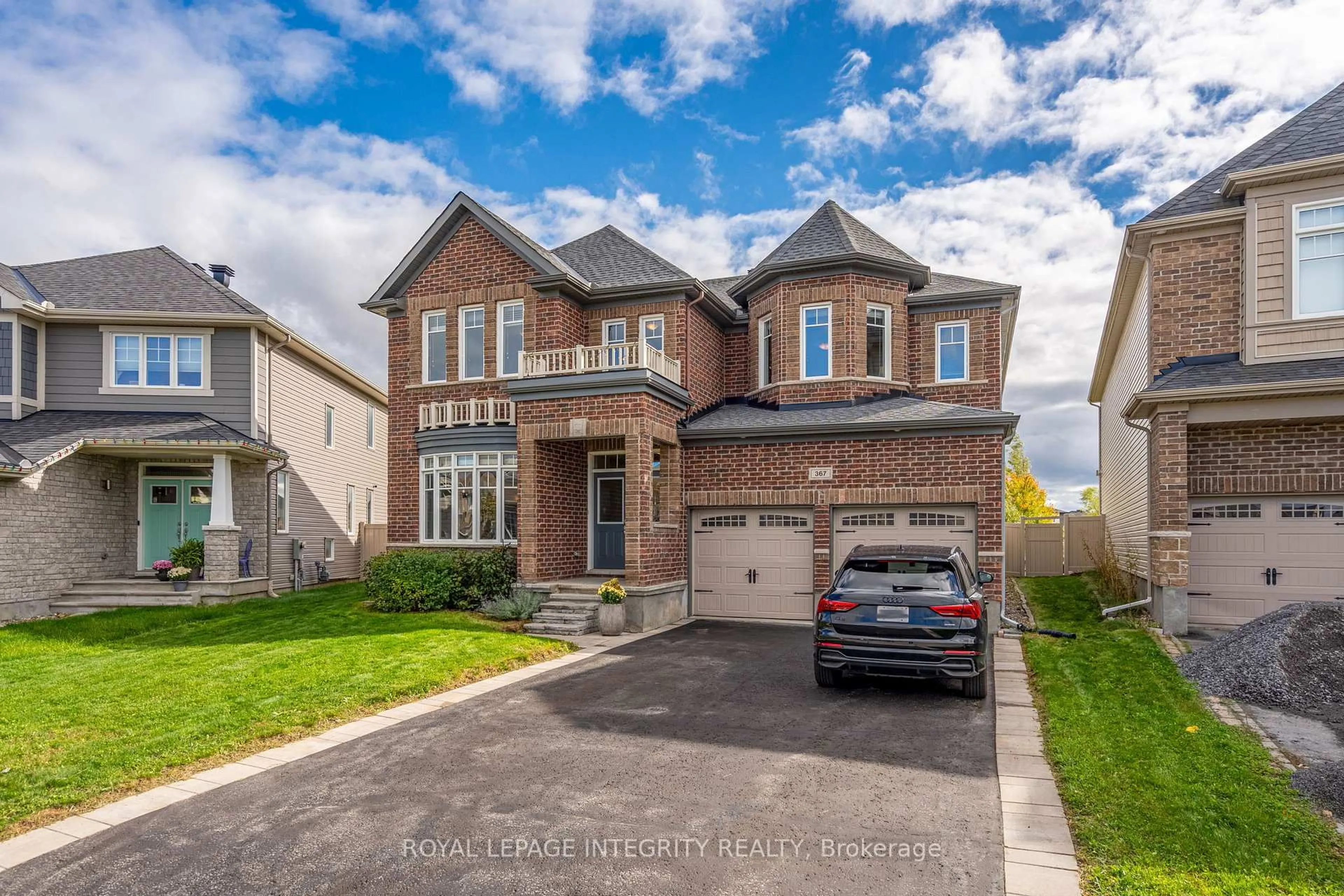 Home with brick exterior material, street for 367 Andalusian Cres, Ottawa Ontario K2V 0C3