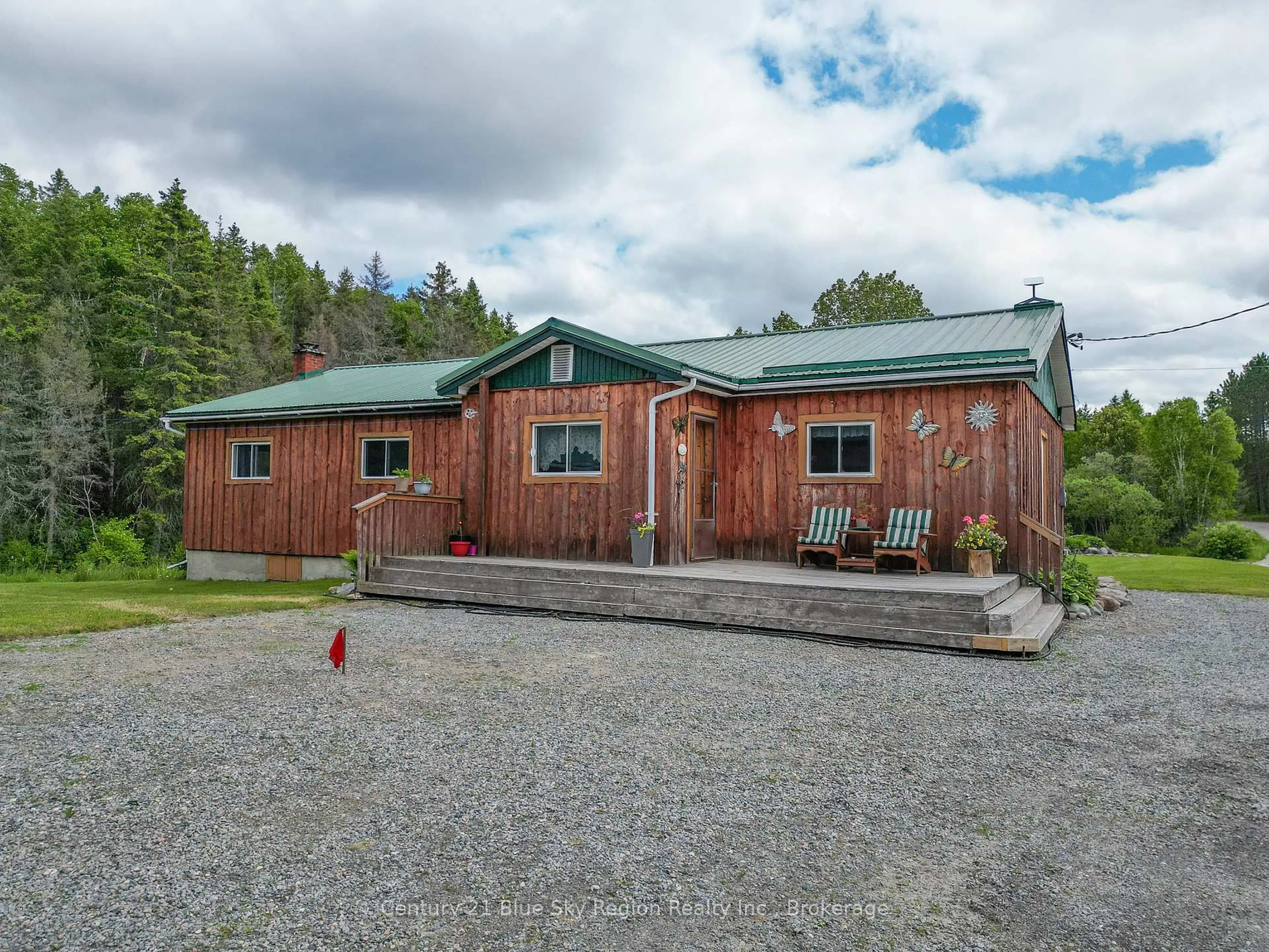 A pic from outside/outdoor area/front of a property/back of a property/a pic from drone, building for 216 Pantenaude Rd, West Nipissing Ontario P0H 1M0