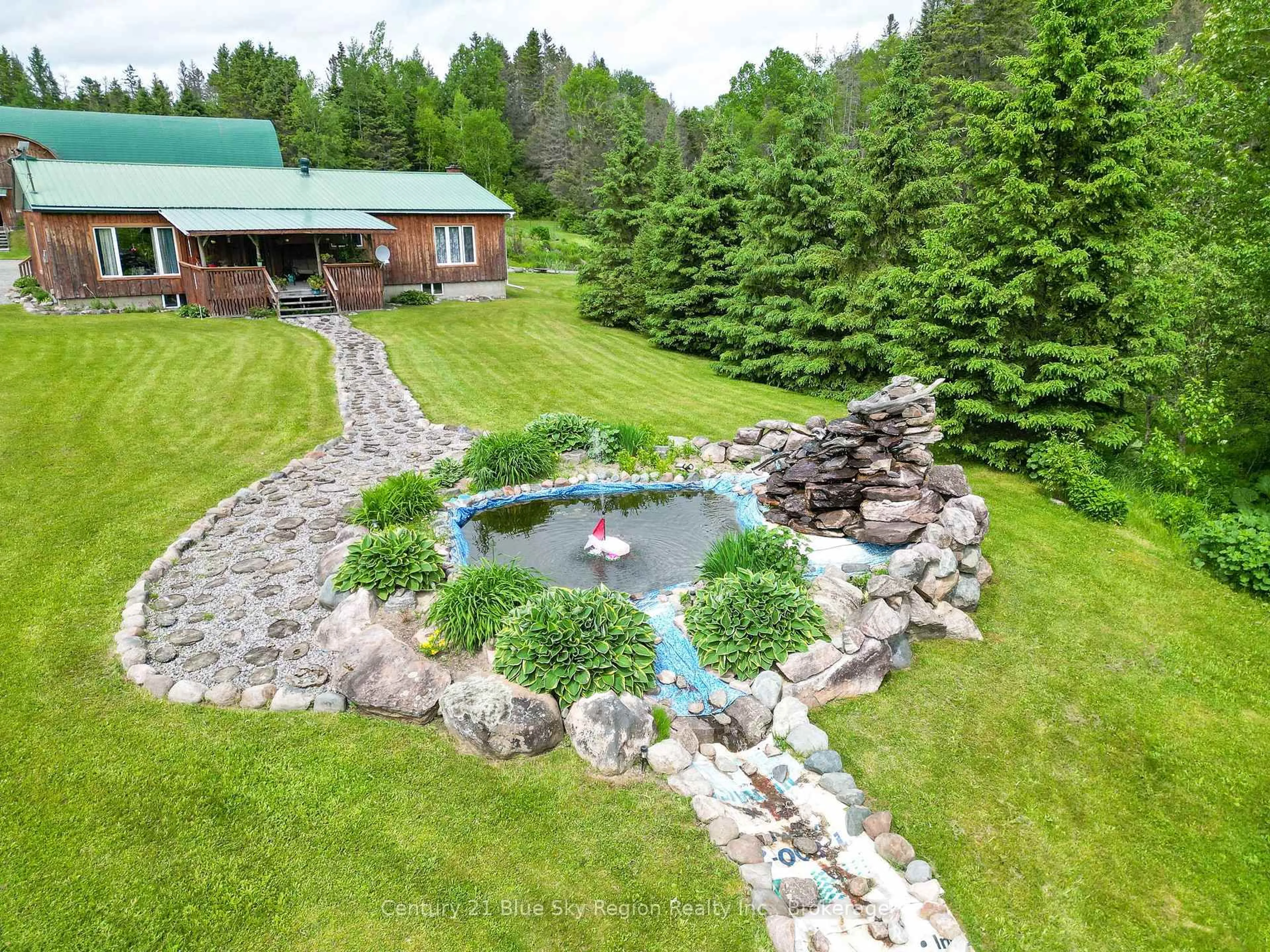 A pic from outside/outdoor area/front of a property/back of a property/a pic from drone, water/lake/river/ocean view for 216 Pantenaude Rd, West Nipissing Ontario P0H 1M0