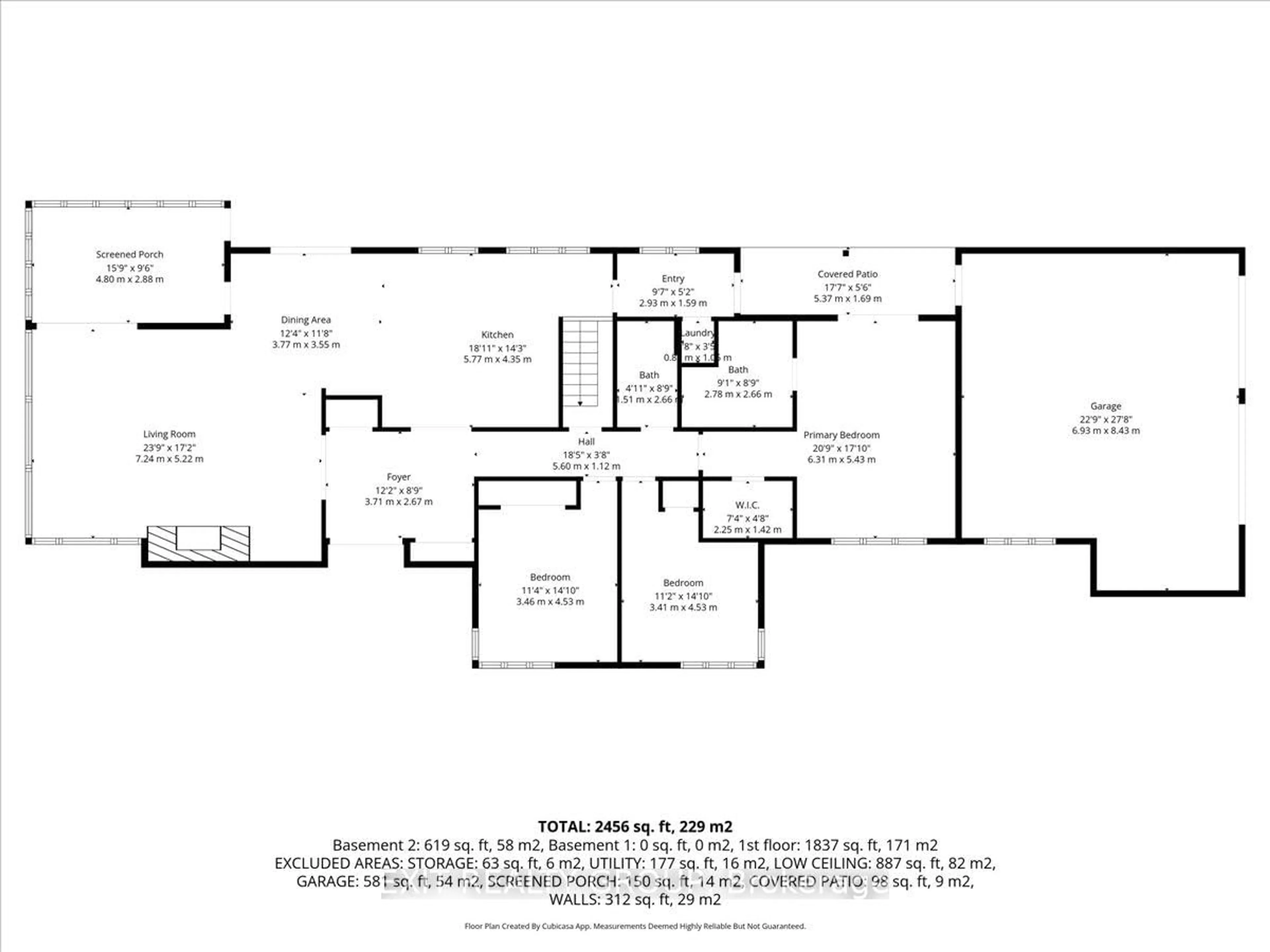 Floor plan for 1001 Baptist Church Rd, Stirling Ontario K0K 3E0