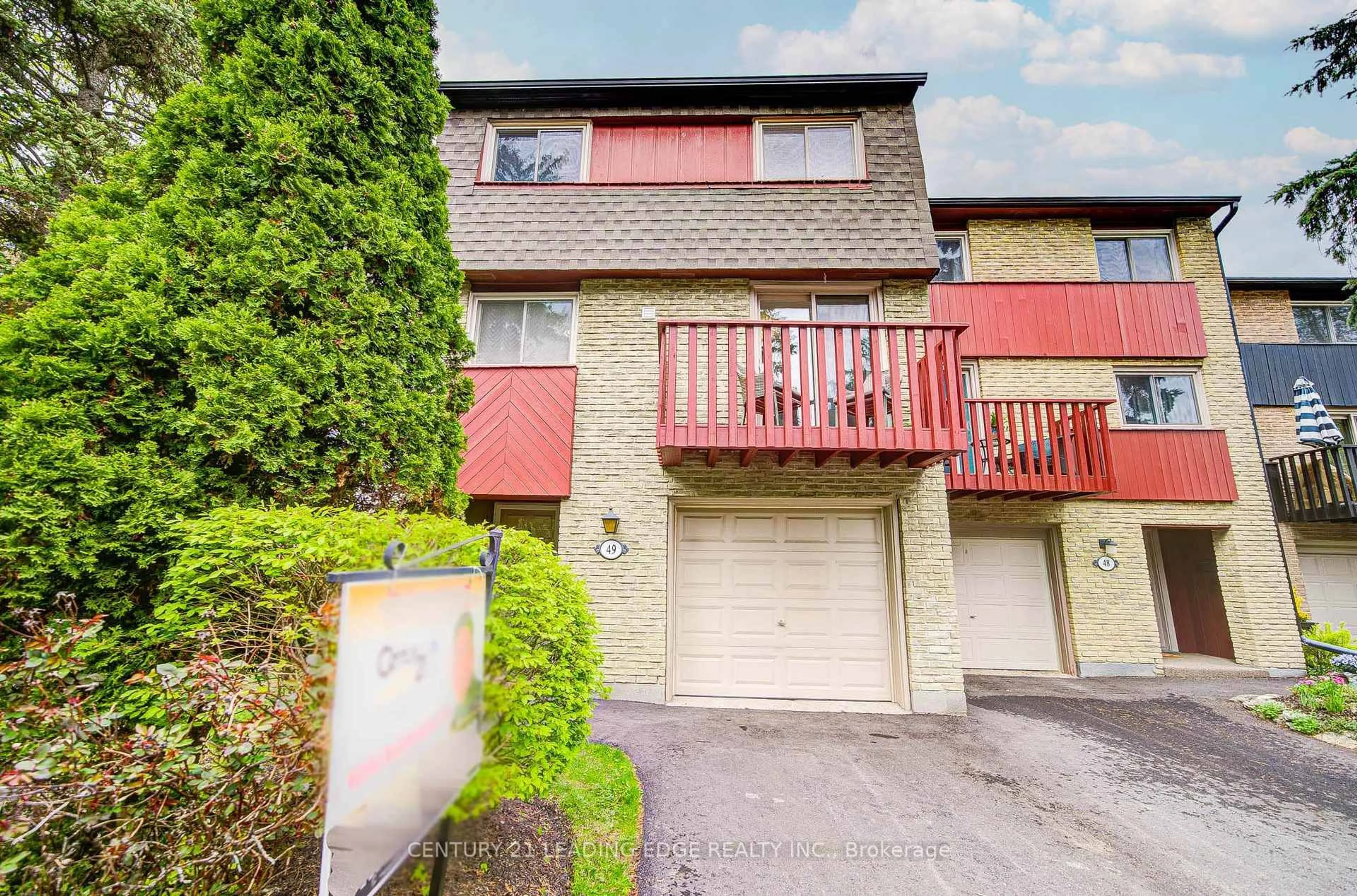 A pic from outside/outdoor area/front of a property/back of a property/a pic from drone, street for 1967 Main St #49, Hamilton Ontario L8S 4P4