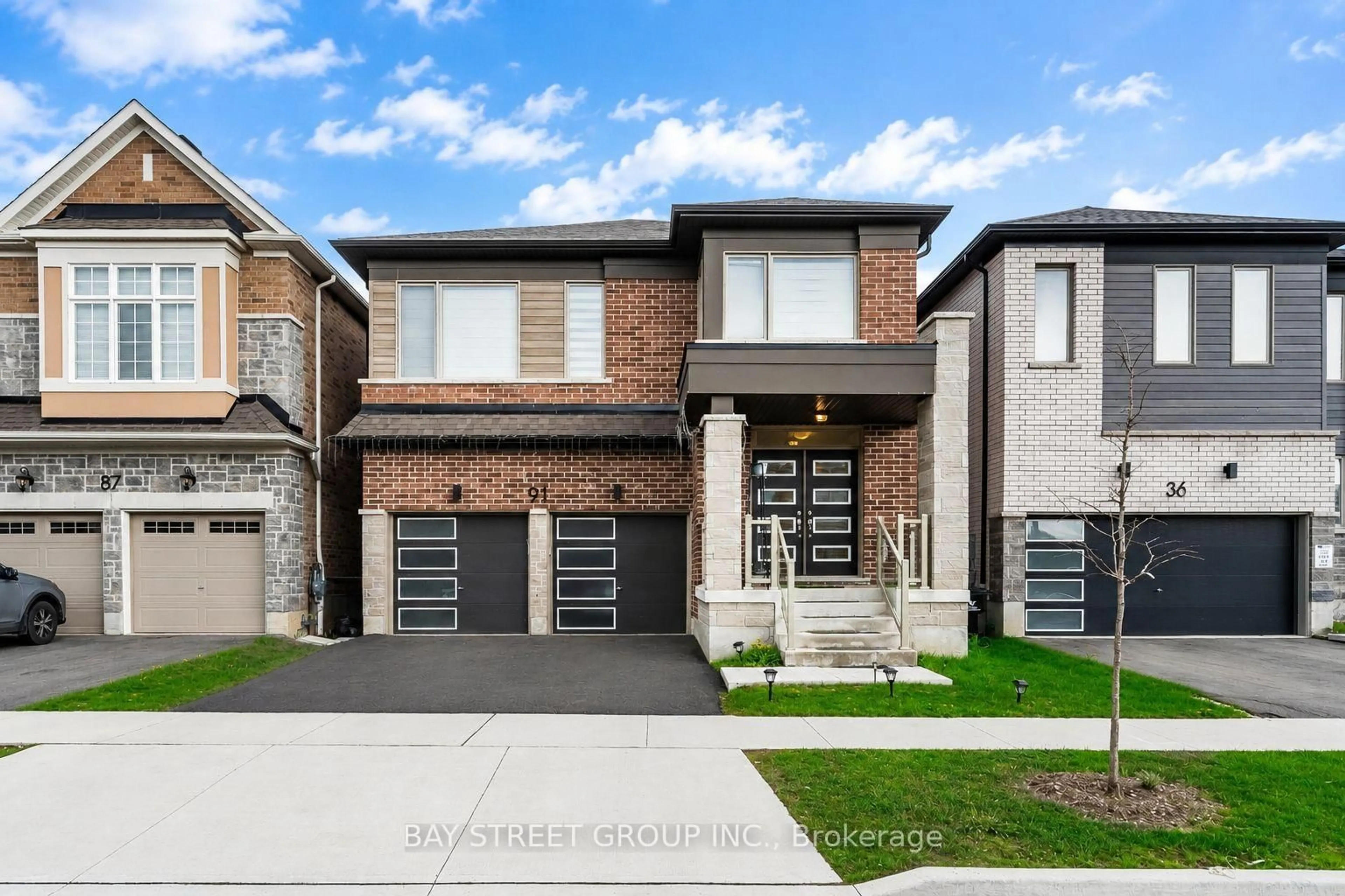 Home with brick exterior material, street for 91 Milt Schmidt St, Kitchener Ontario N2R 0T2