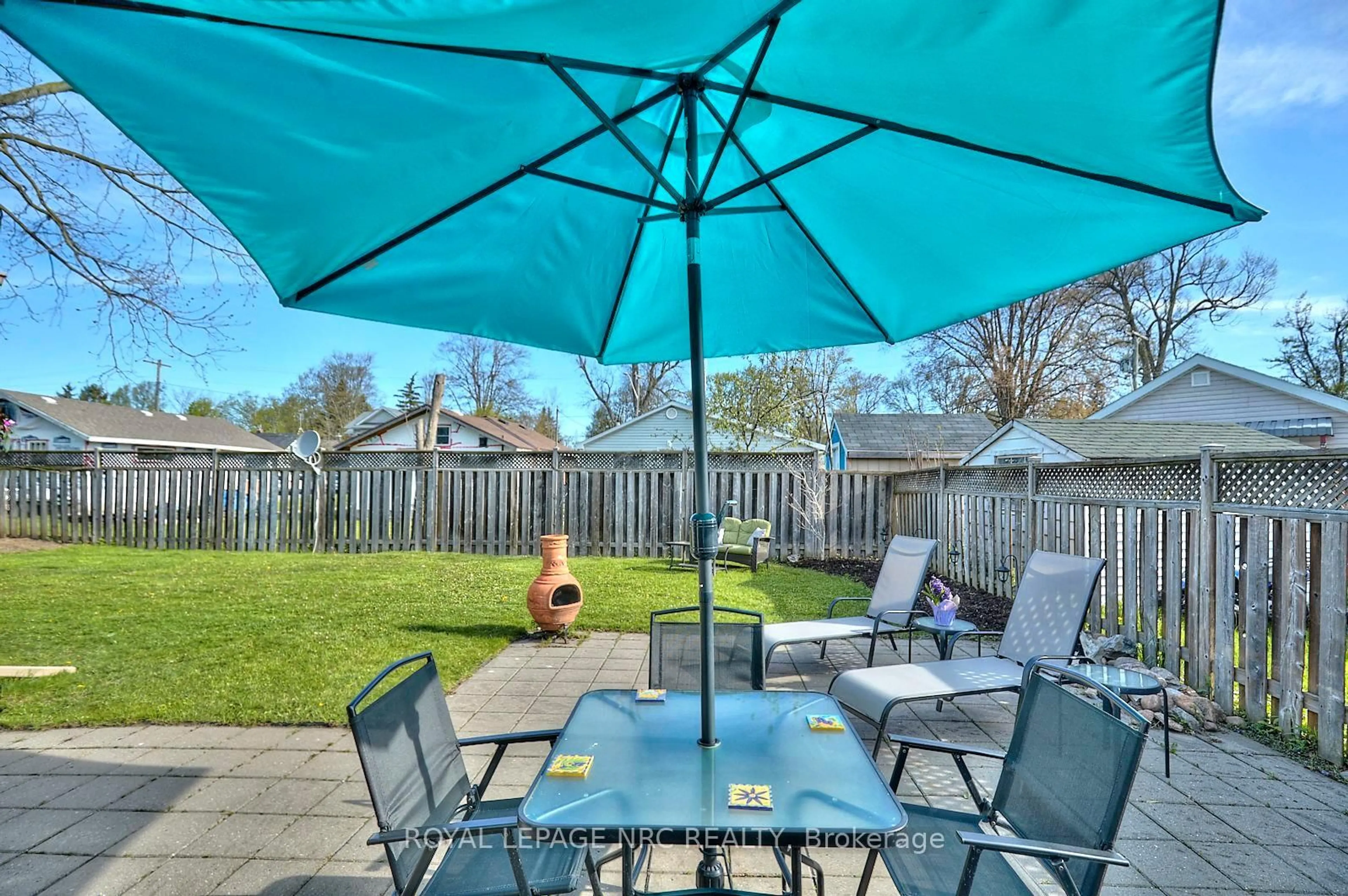 Patio, water/lake/river/ocean view for 12 Conway Pl, Fort Erie Ontario L0S 1B0