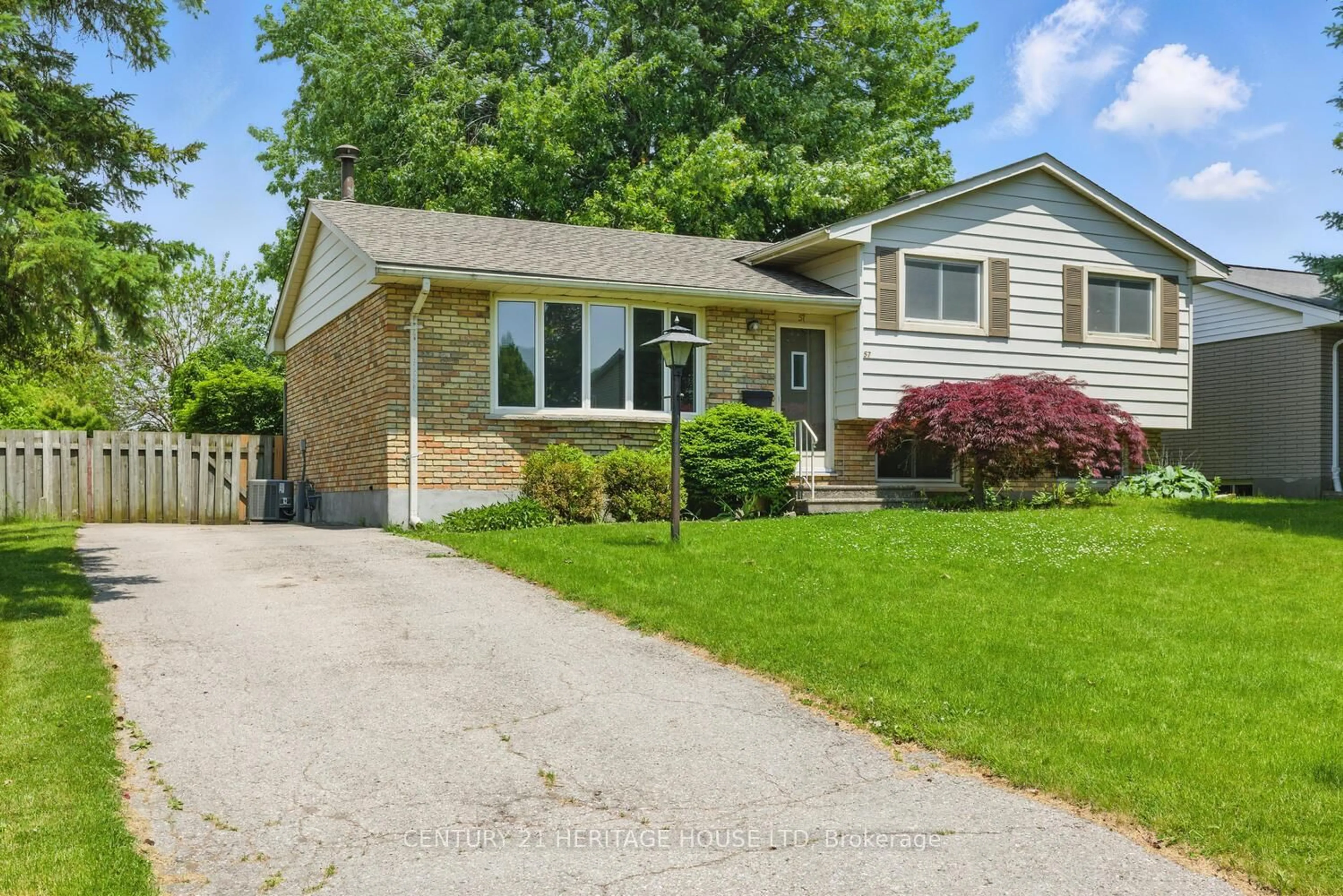 Home with vinyl exterior material, street for 57 VANBUSKIRK Dr, St. Thomas Ontario N5R 4Z3