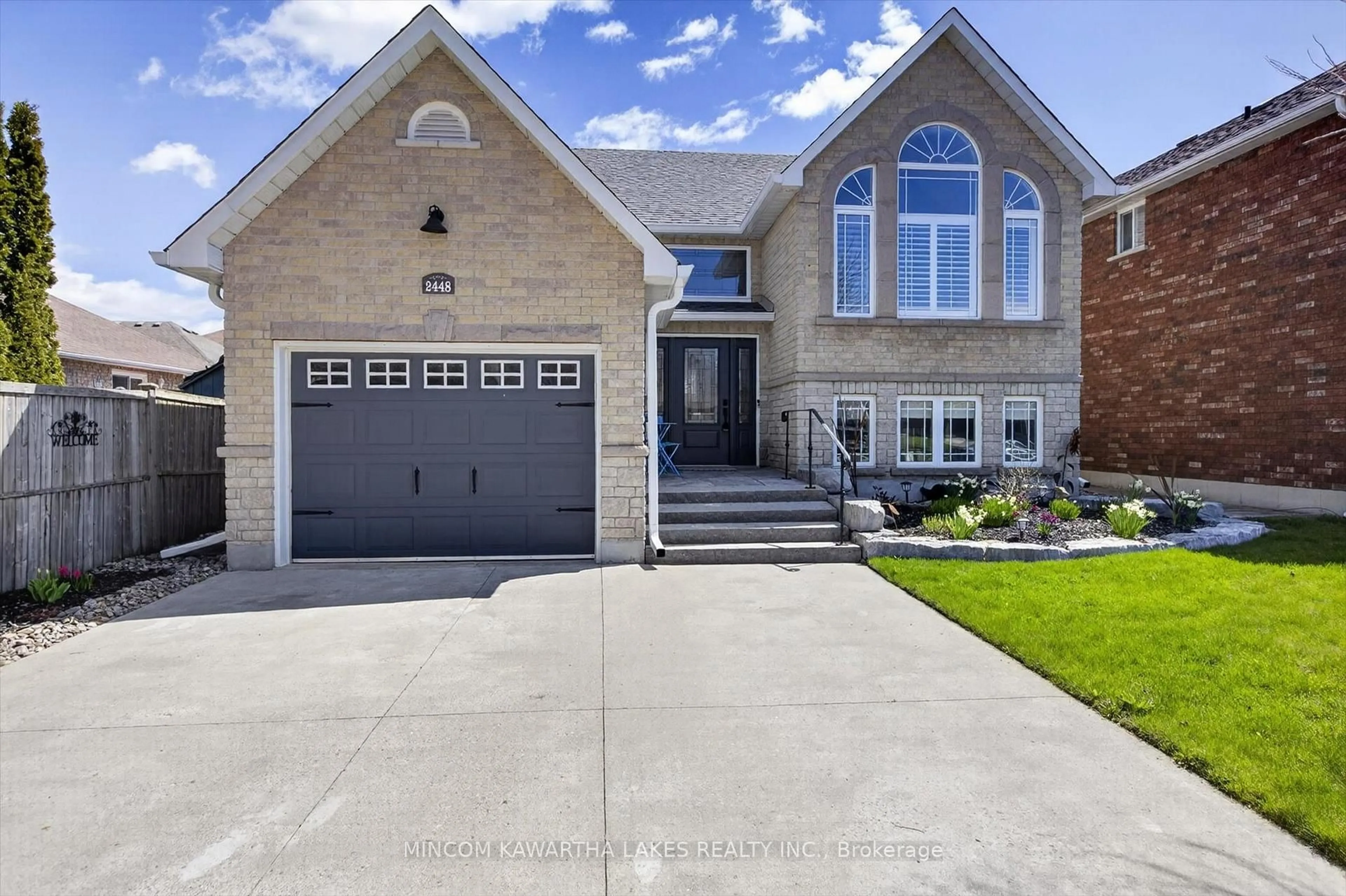 Home with brick exterior material, street for 2448 Denure Dr, Peterborough Ontario K9K 2L4