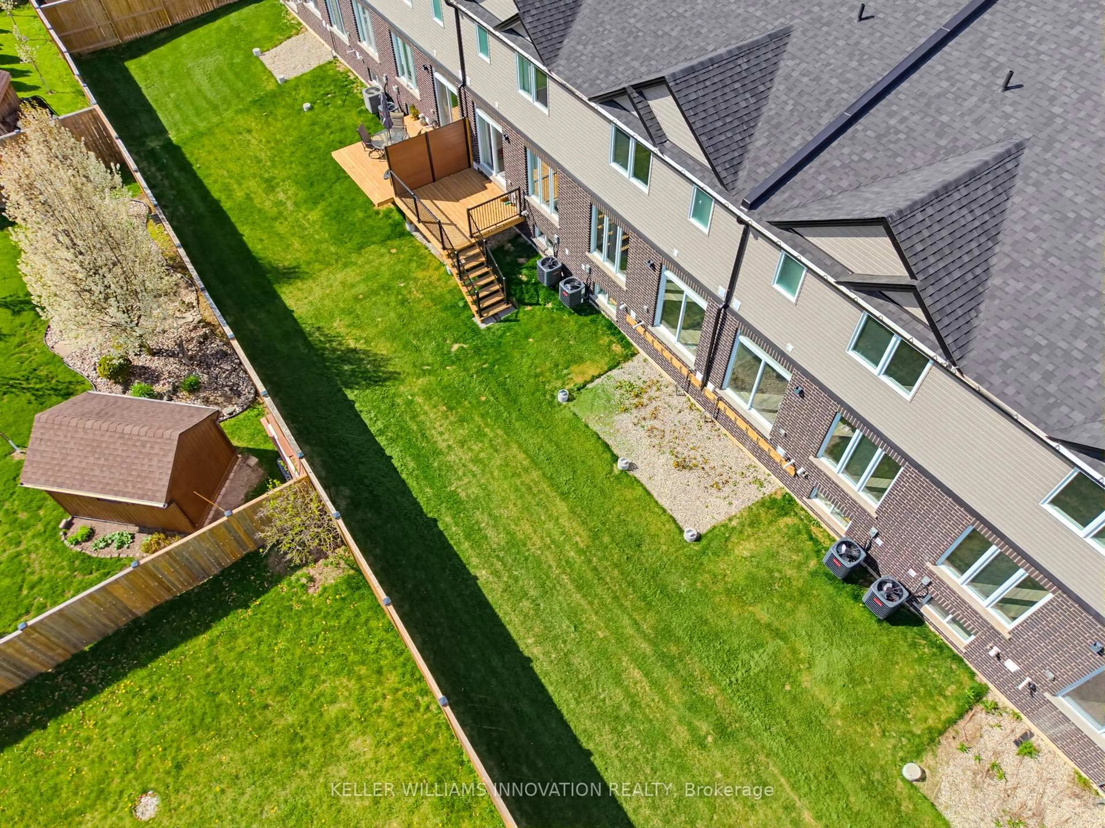 A pic from outside/outdoor area/front of a property/back of a property/a pic from drone, unknown for 232 Keeso Lane, North Perth Ontario N4W 0J3