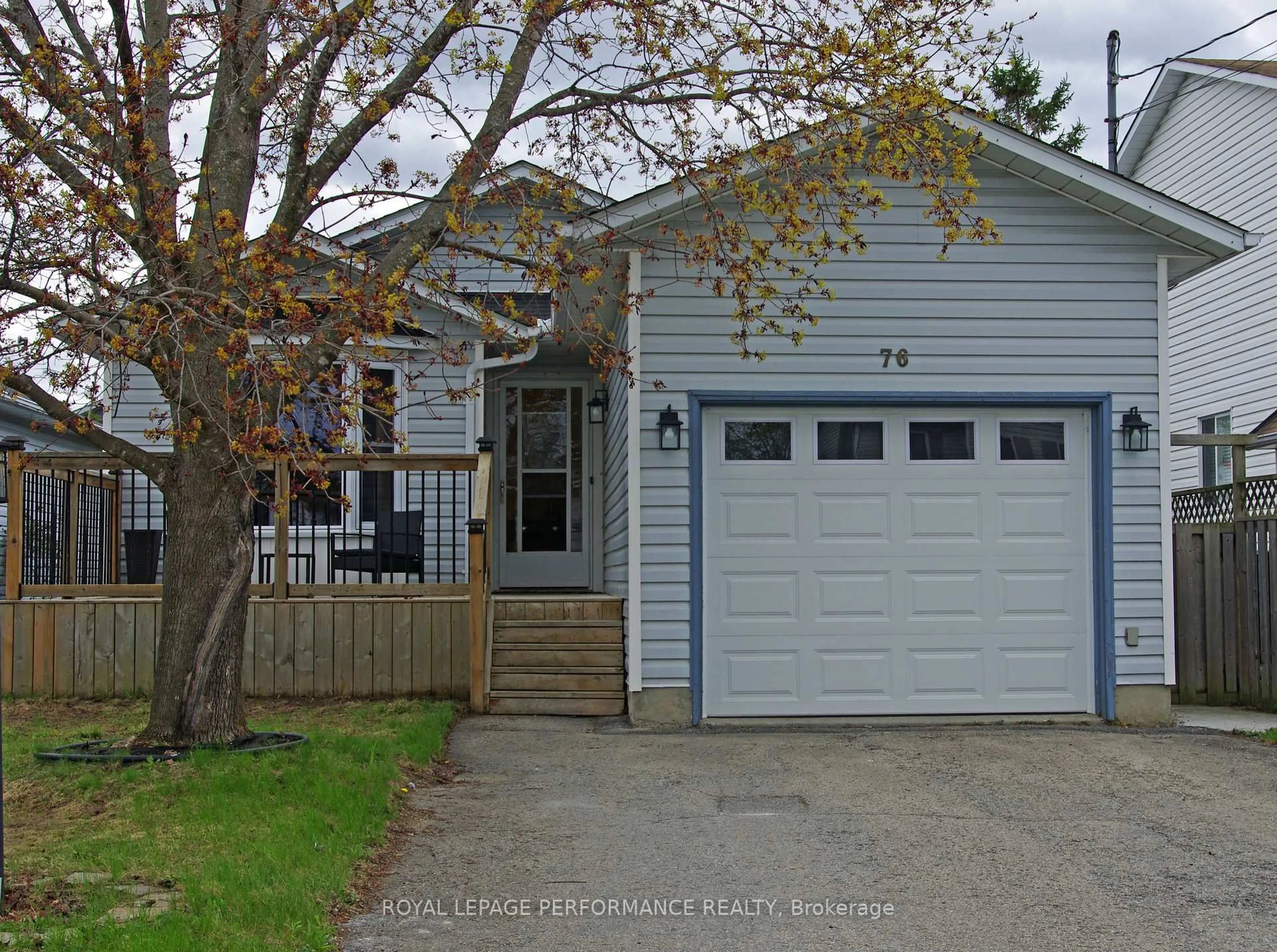 Home with vinyl exterior material, street for 76 Lemaistre St, Carleton Place Ontario K7C 4K4