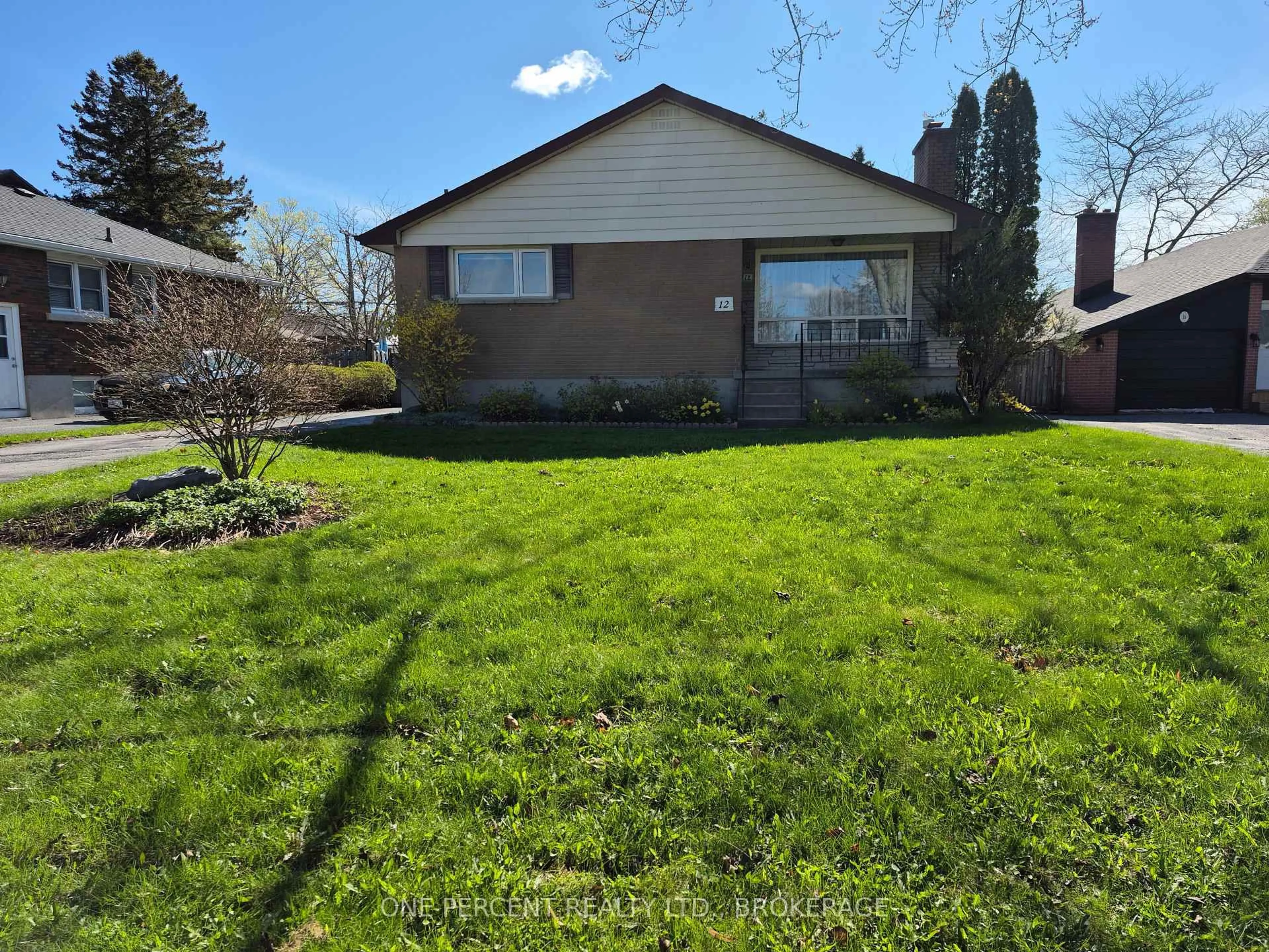A pic from outside/outdoor area/front of a property/back of a property/a pic from drone, street for 12 Campbell Cres, Kingston Ontario K7M 1Z5