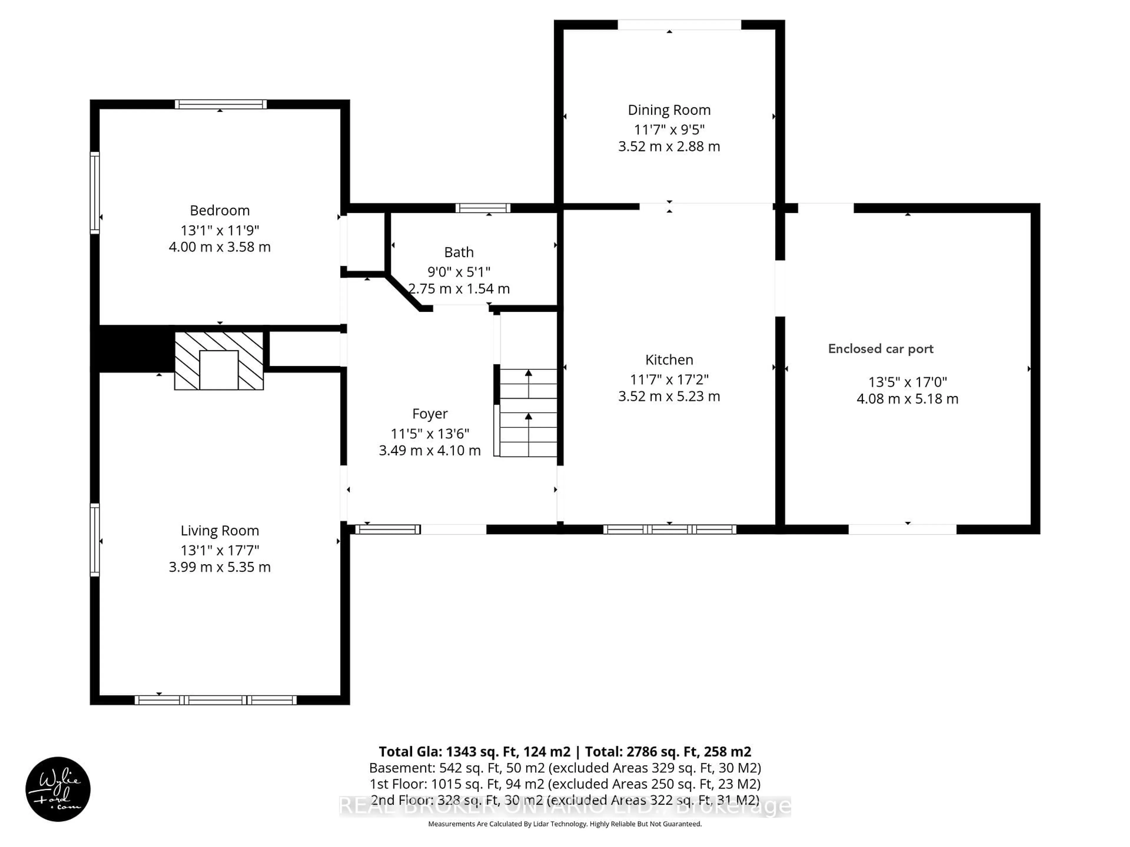 Floor plan for 170 George St, Gravenhurst Ontario P1P 1E7