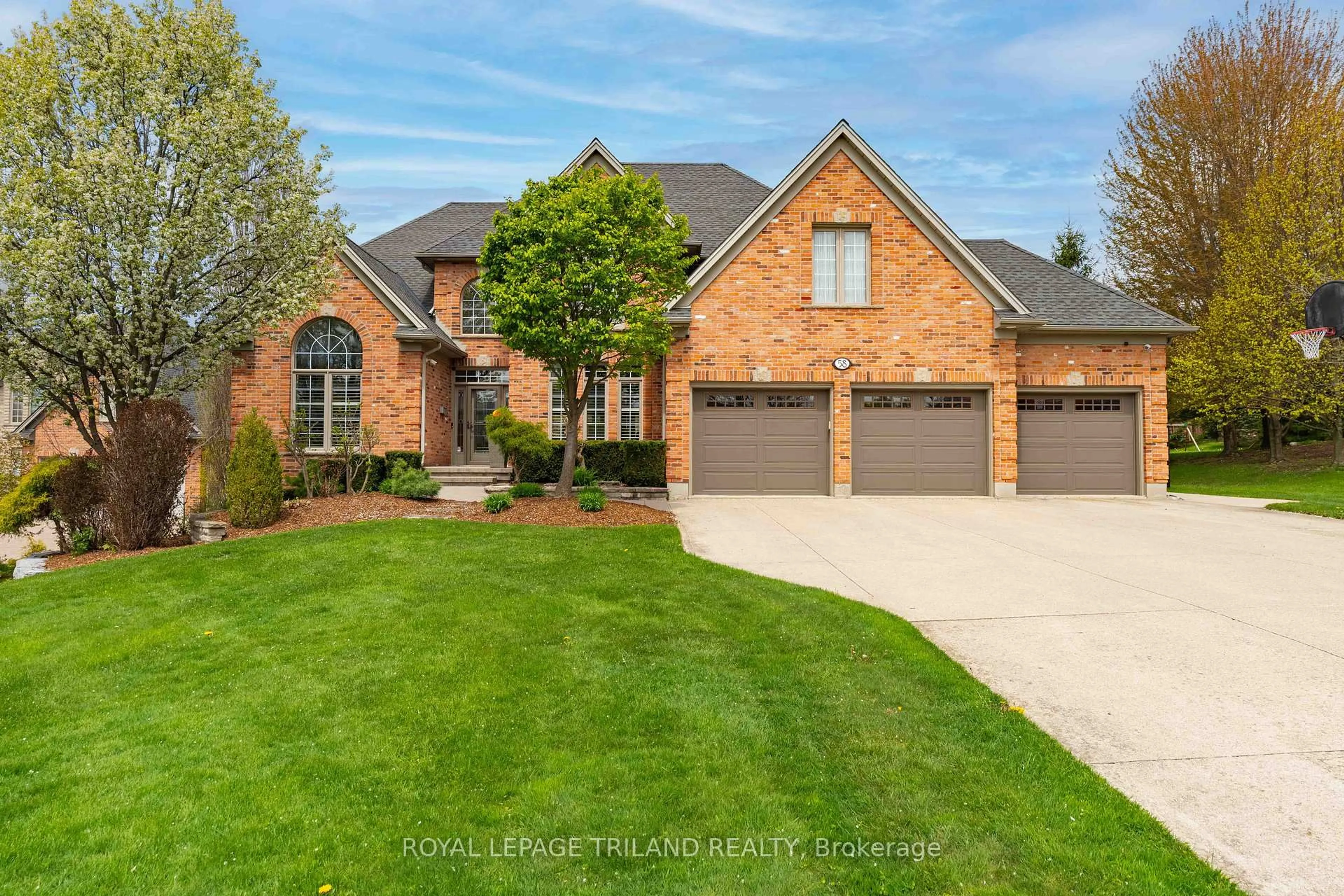 Home with brick exterior material, street for 58 Northumberland Rd, London North Ontario N6H 5H5
